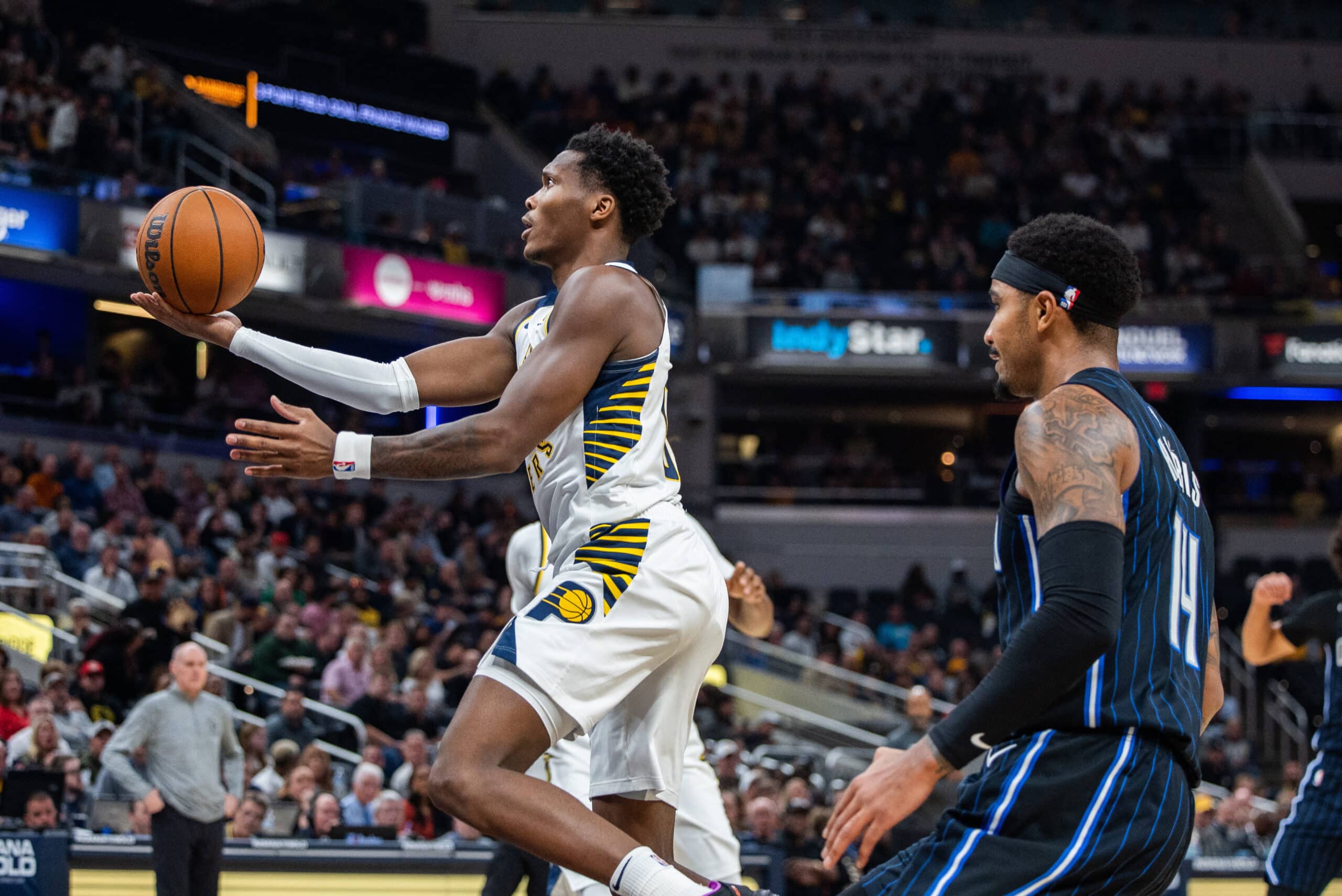 Indiana Pacers guard Bennedict Mathurin Orlando Magic NBA