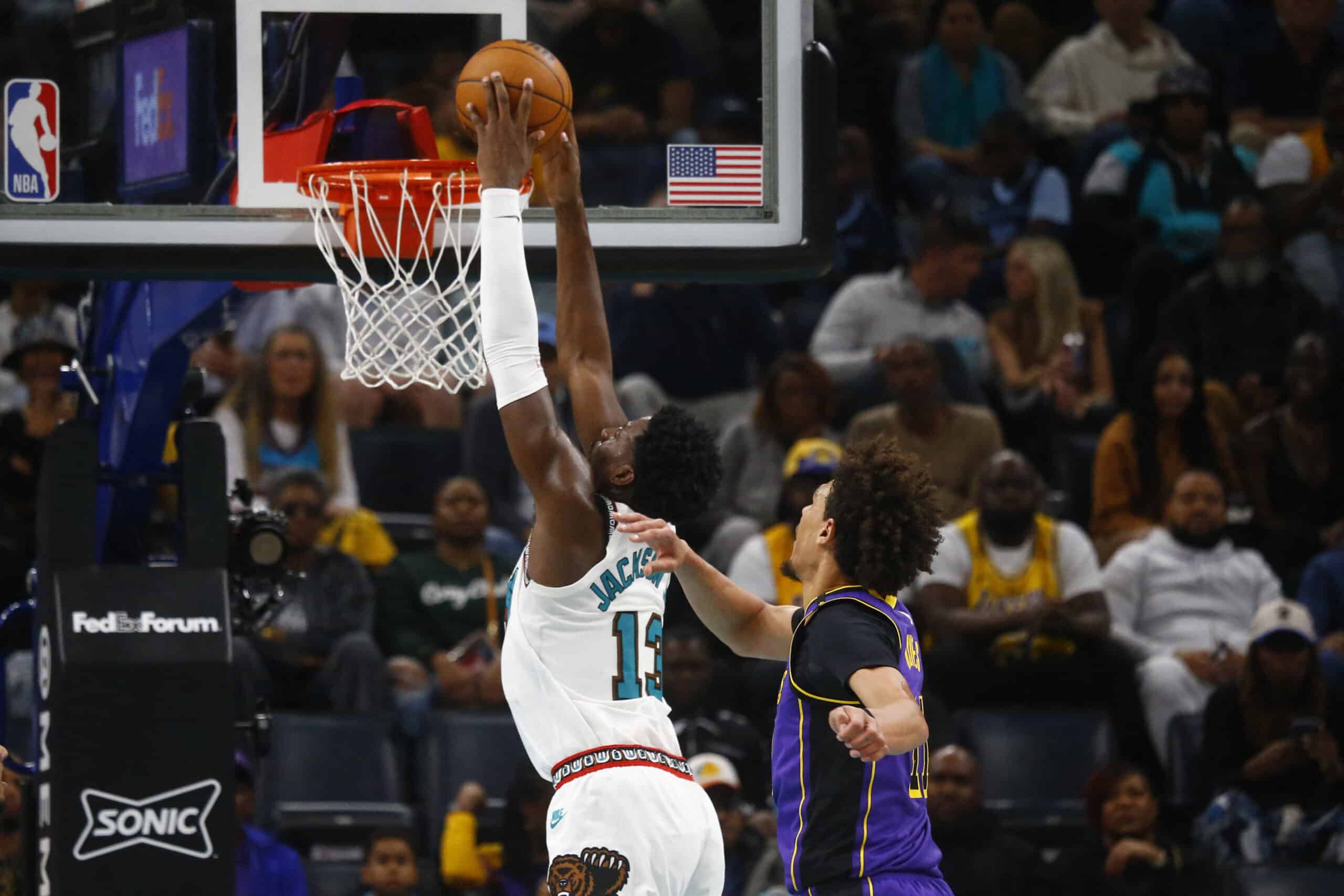 Memphis Grizzlies forward Jaren Jackson Jr. NBA Lakers