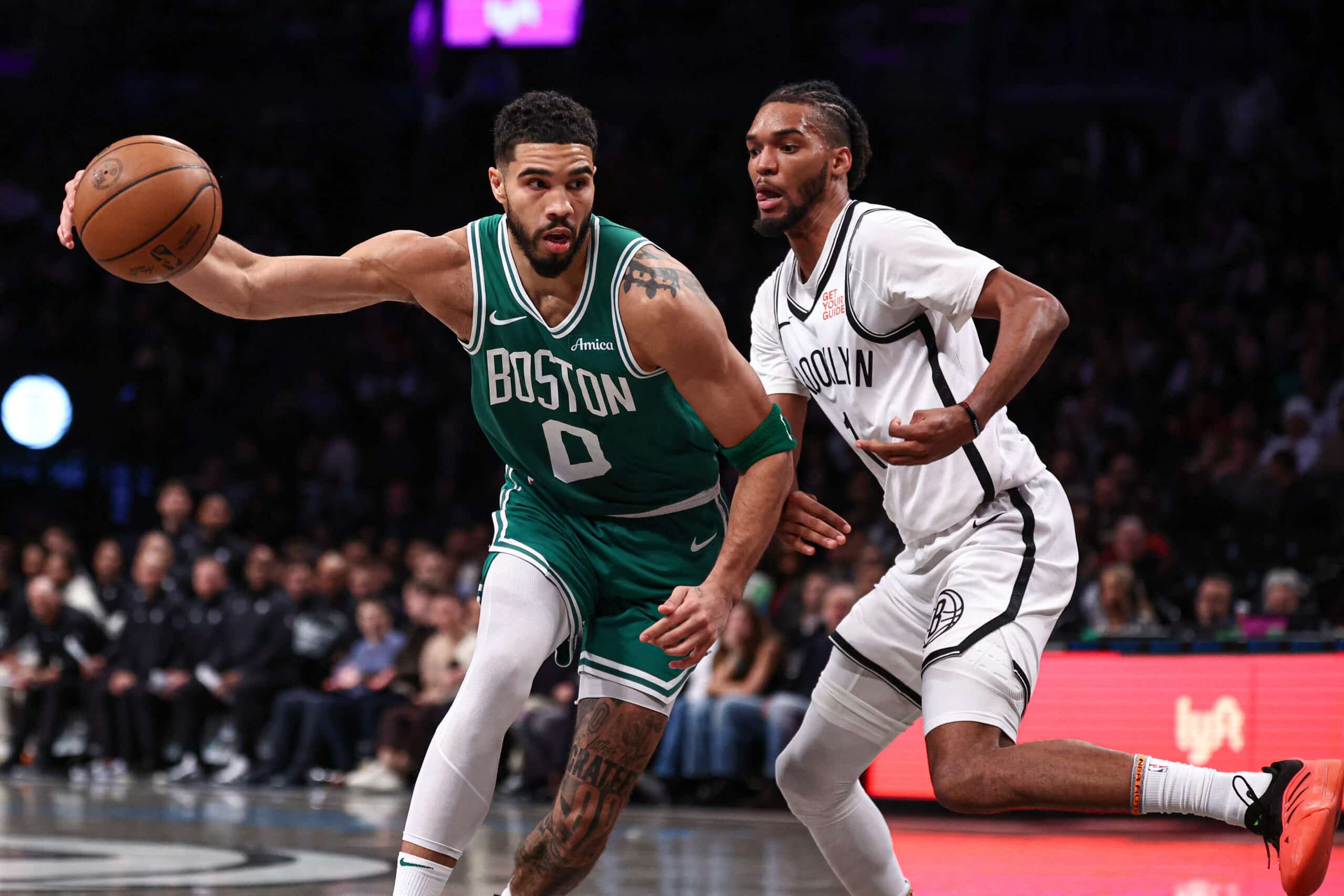 NBA: Jayson Tatum mengalahkan Nets dan Celtics meraih kemenangan besar