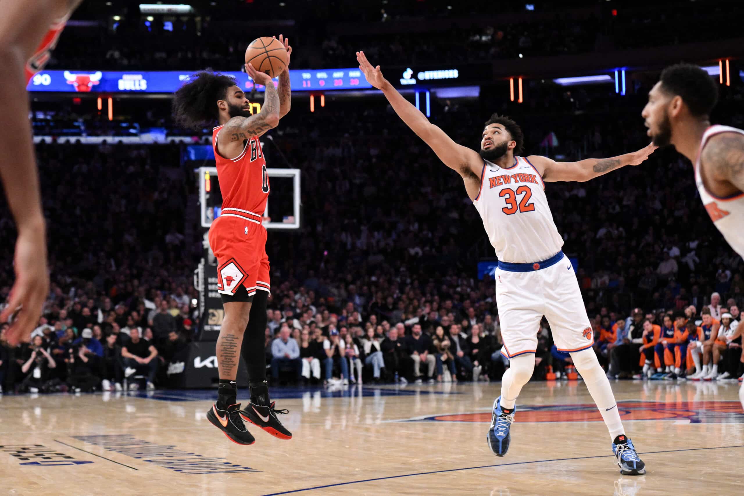 Chicago Bulls guard Coby White  NBA New York Knicks