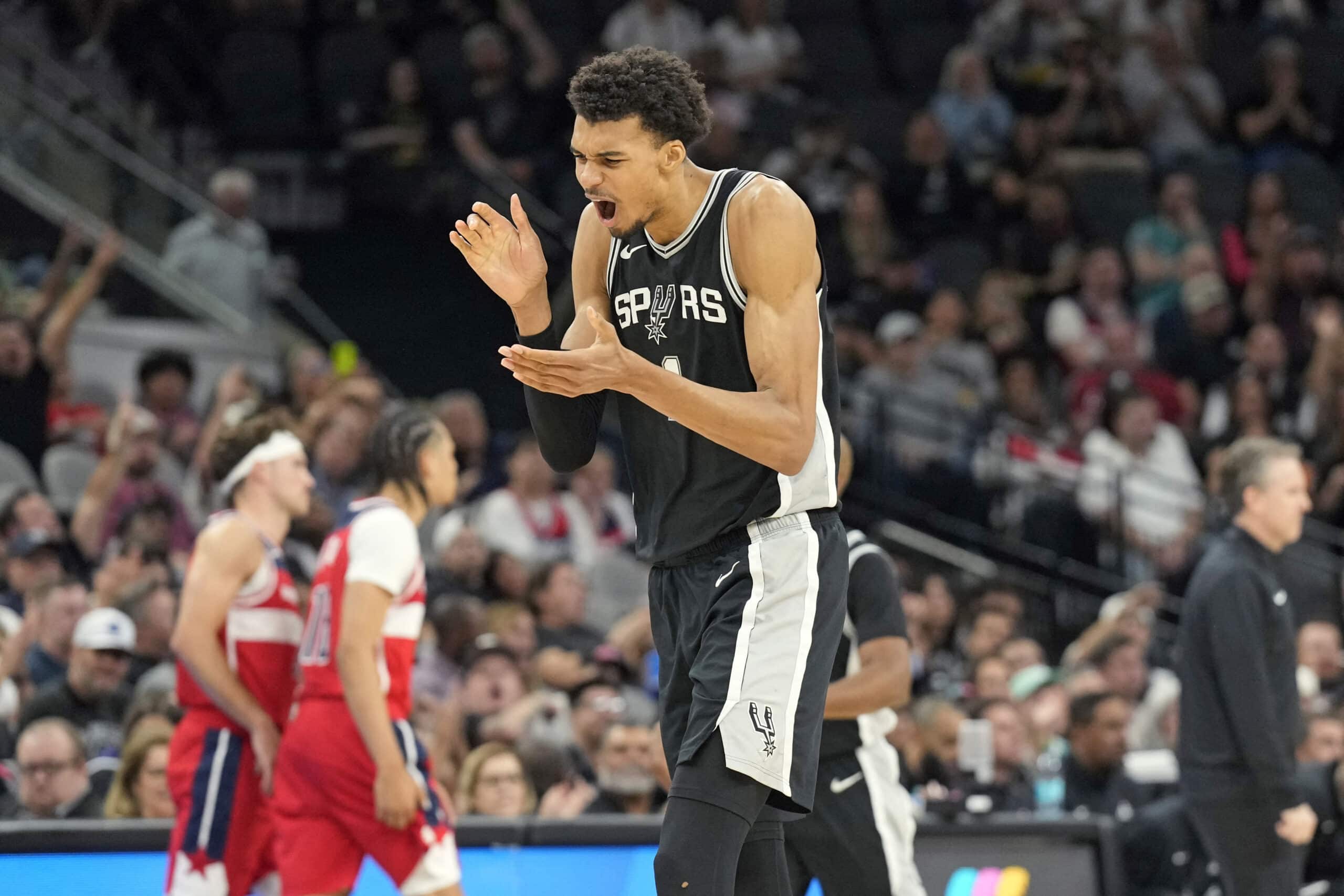 NBA: Wimpanyama mencetak skor tertinggi dalam kariernya, 50, saat Spurs mengalahkan Wizards