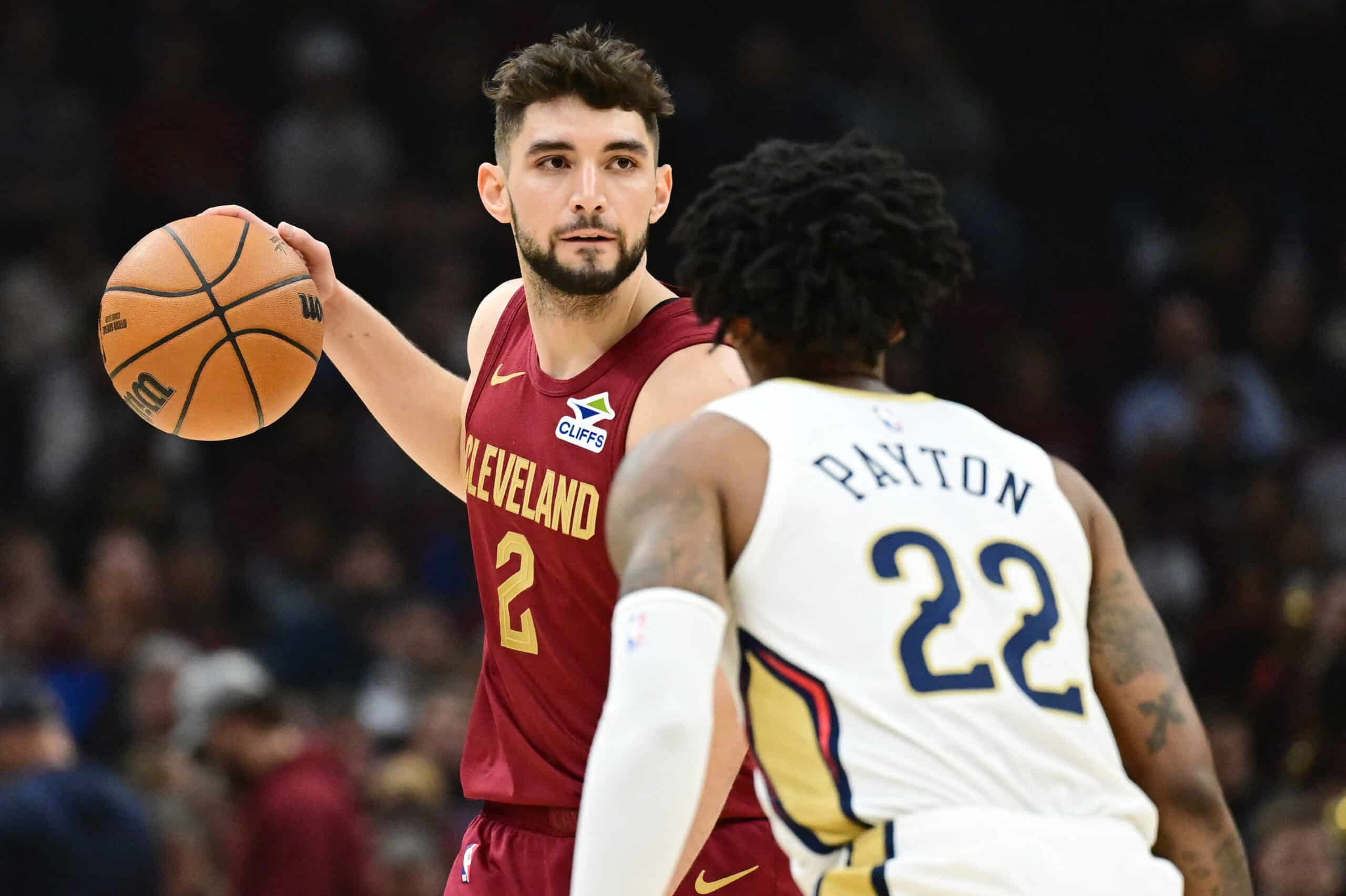 Cleveland Cavaliers guard Ty Jerome  NBA