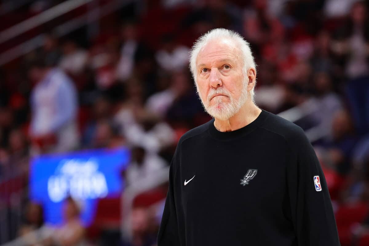 Gregg Popovich of San Antonio Spurs NBA