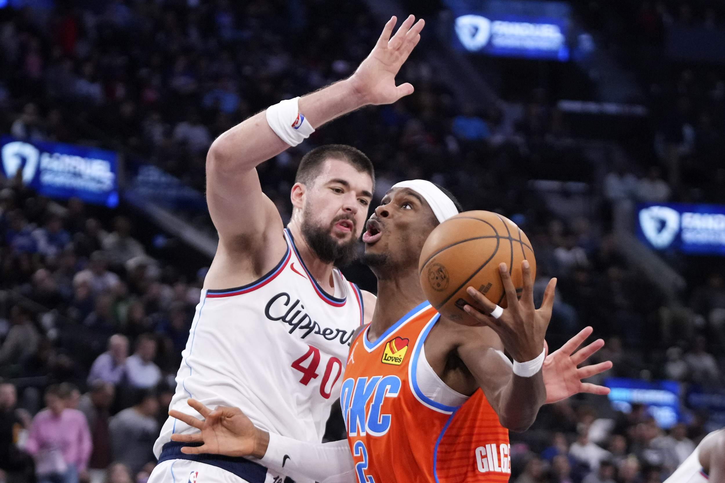 Shai Gilgeous-Alexander OKC Thunder beat Clippers NBA