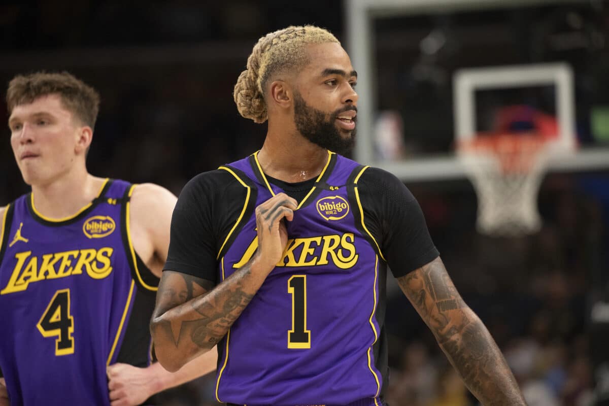 NBA Lakers send D'Angelo Russell to Nets