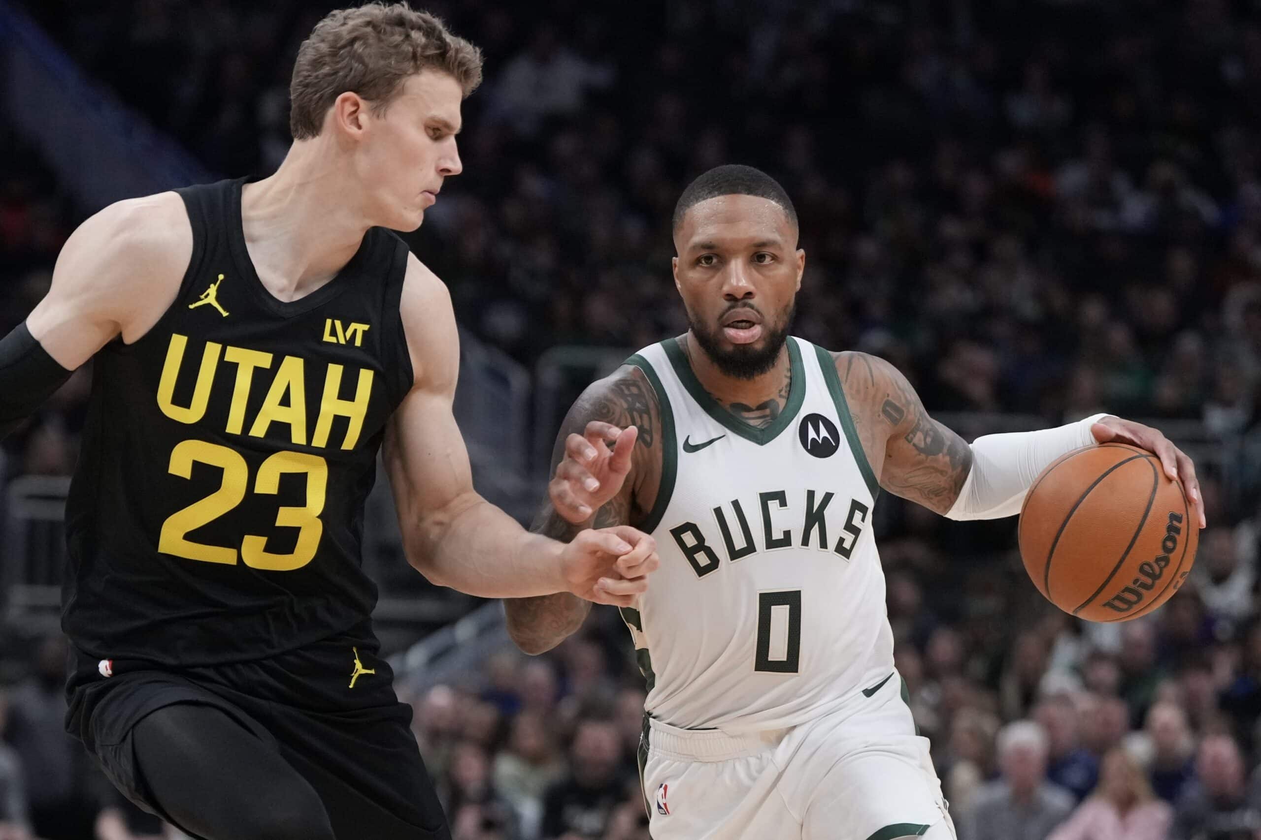 Damian Lillard, pemain NBA untuk Milwaukee Bucks dan Utah Jazz