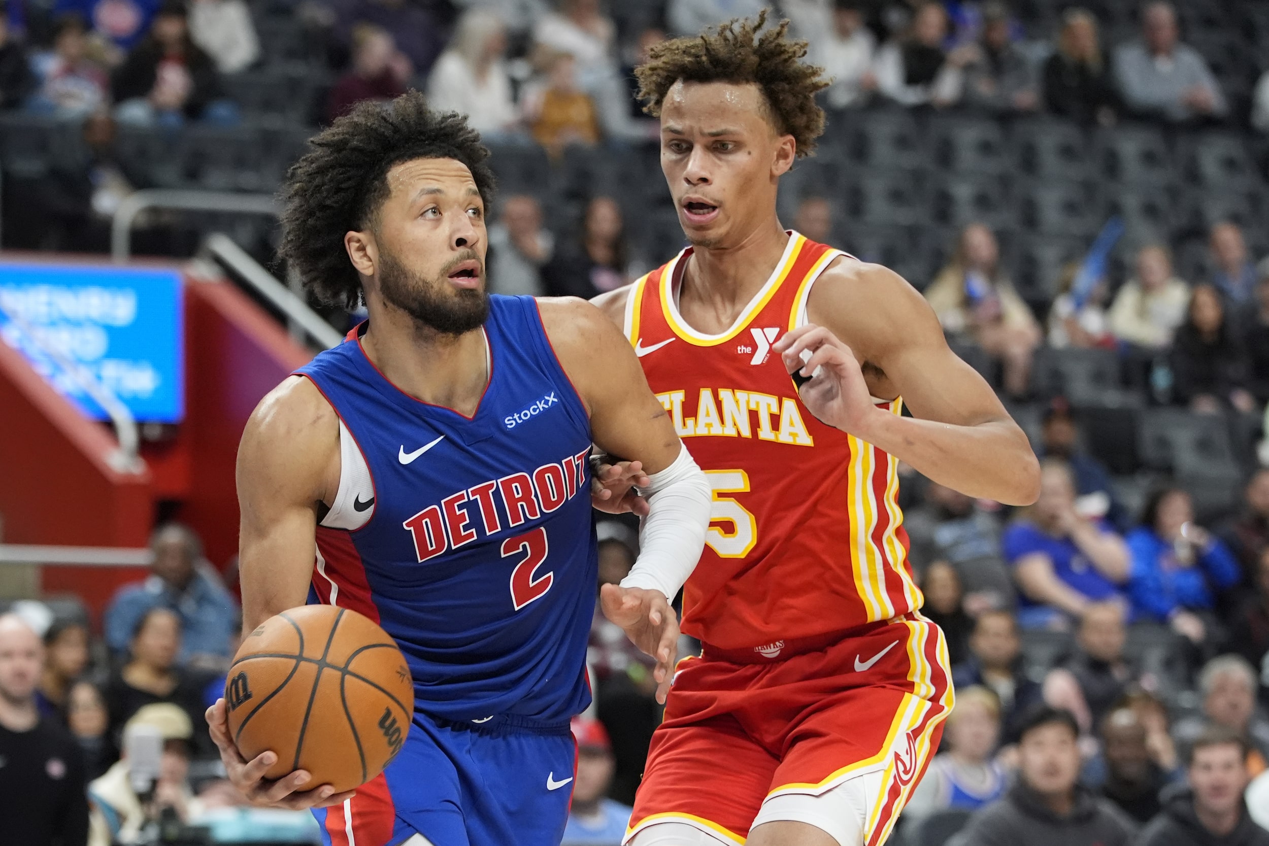 Cunningham wins with triple double, Pistons top Hawks