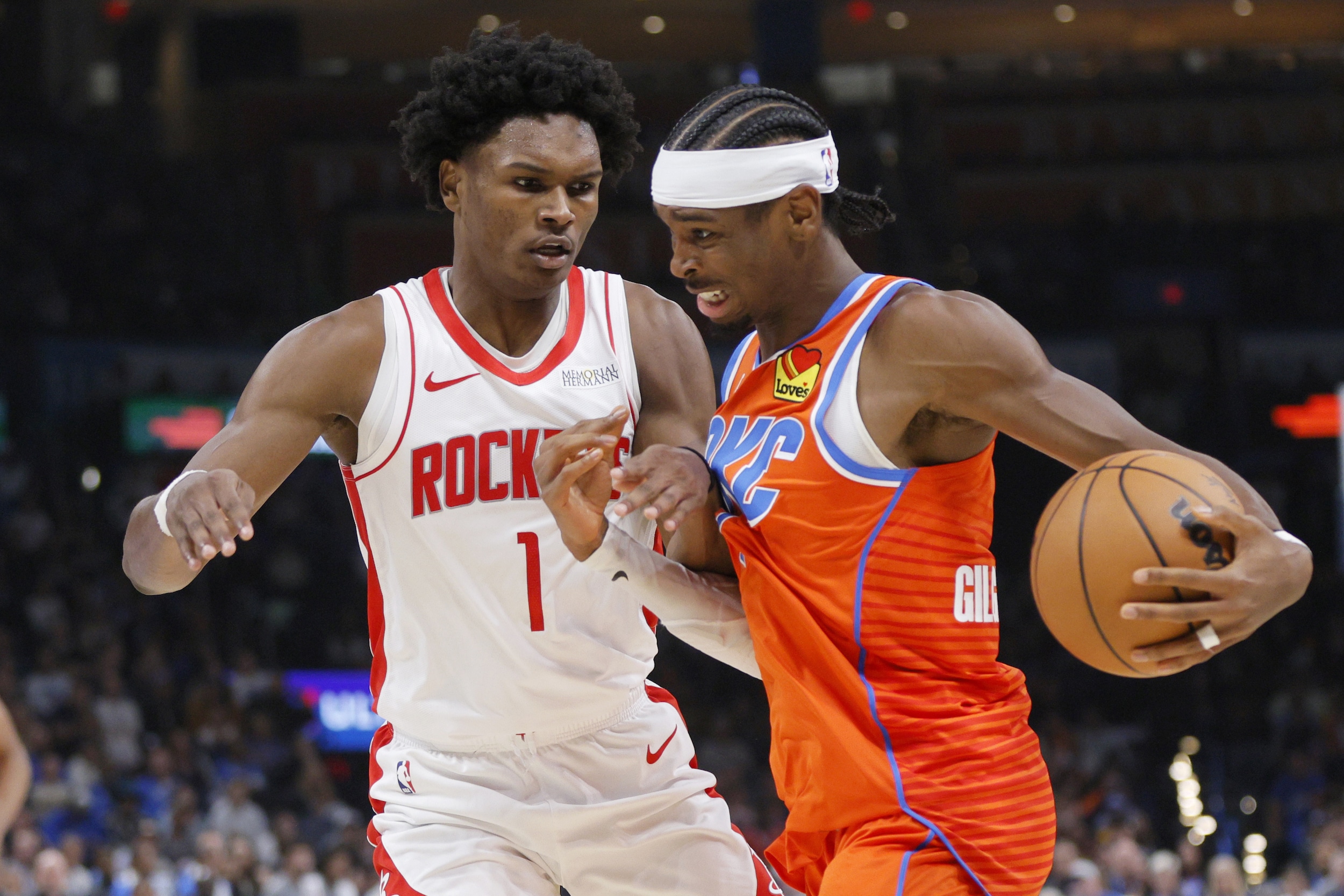 Shai Gilgeous-Alexander OKC Thunder beat Rockets