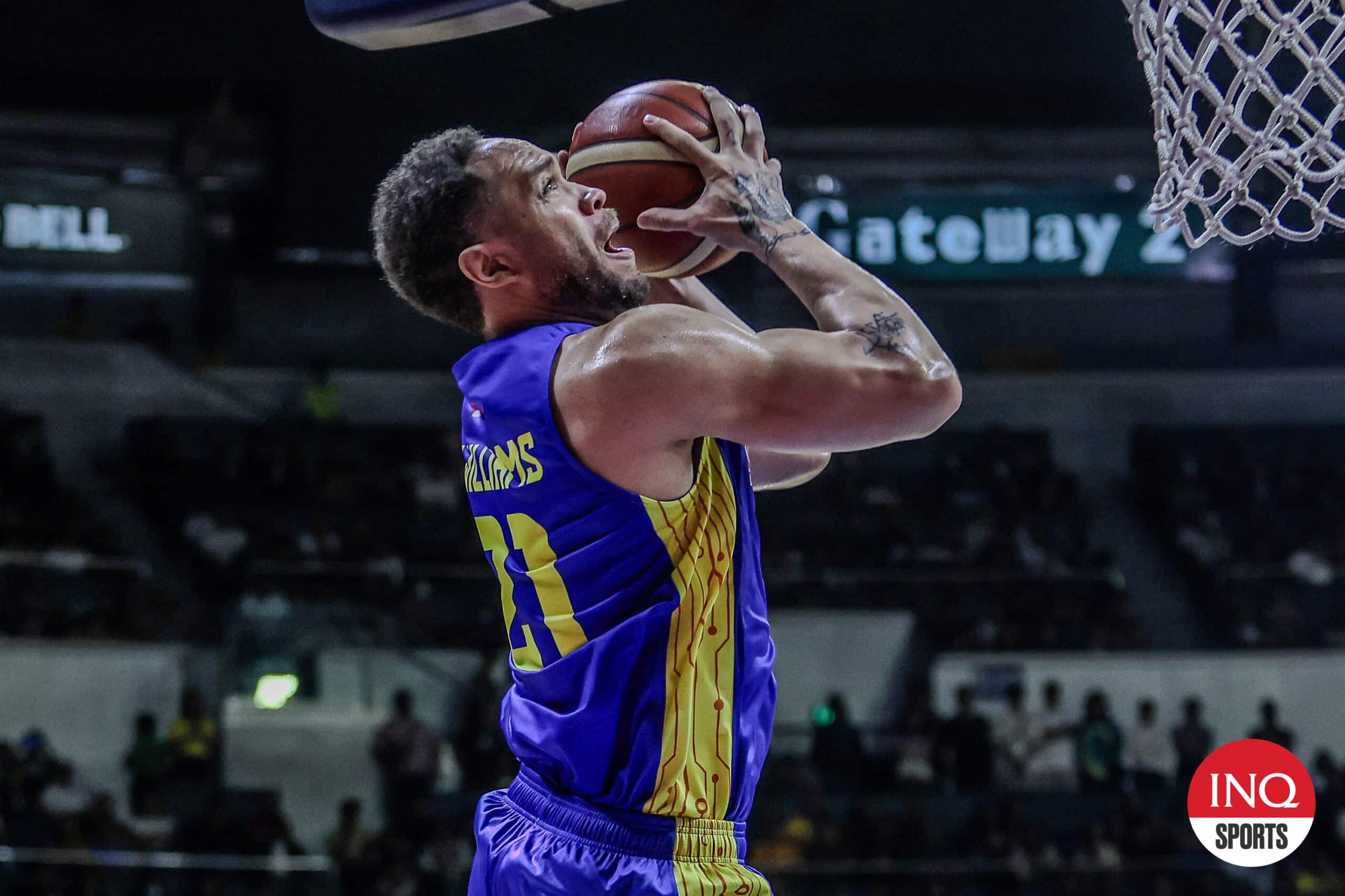 TNT Tropang Giga veteran Kelly Williams during the PBA Governors' Cup Finals against Barangay Ginebra Gin Kings.