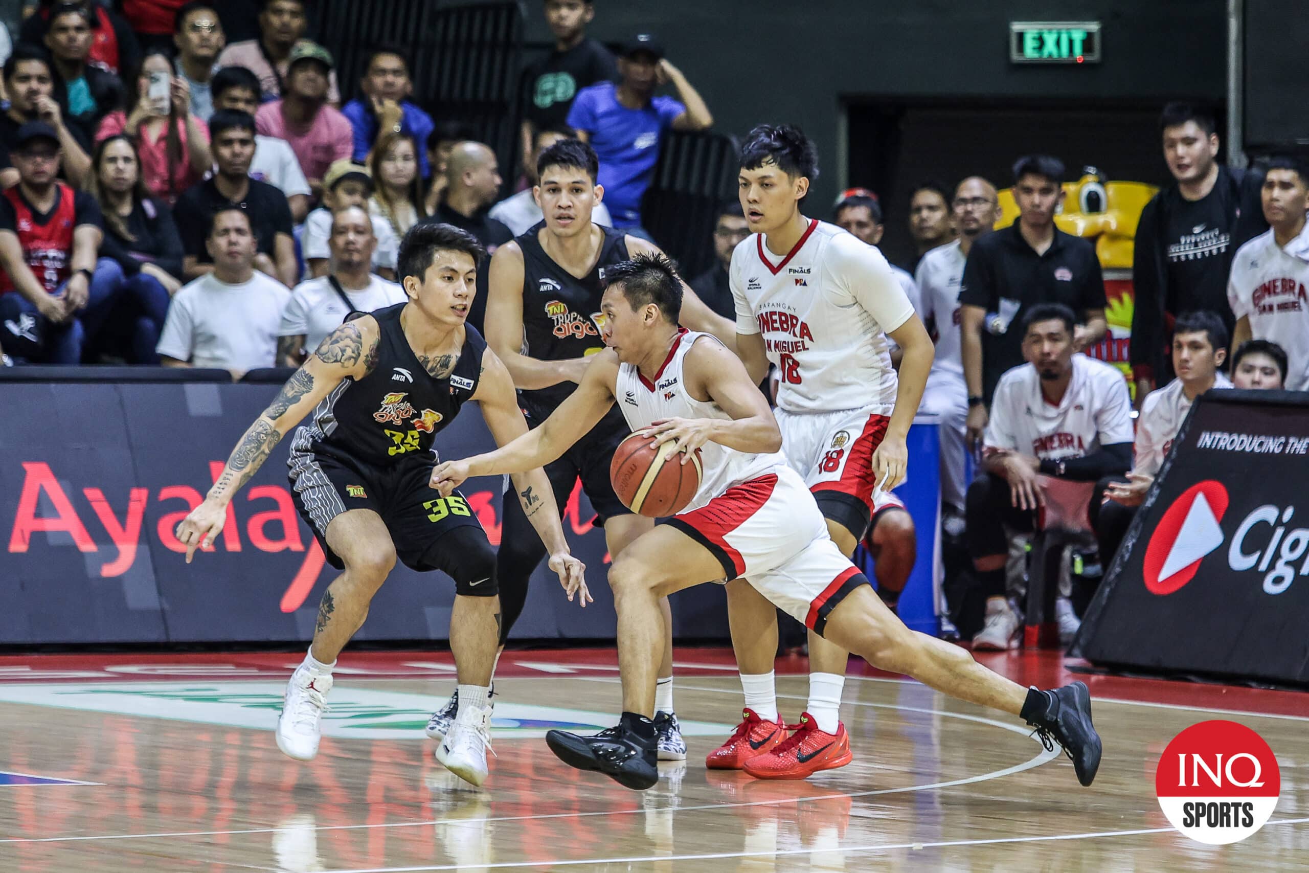 Finales de la PBA: Ginebra hizo grandes jugadas en ambos lados para reducir la ventaja de TNT a 2-1