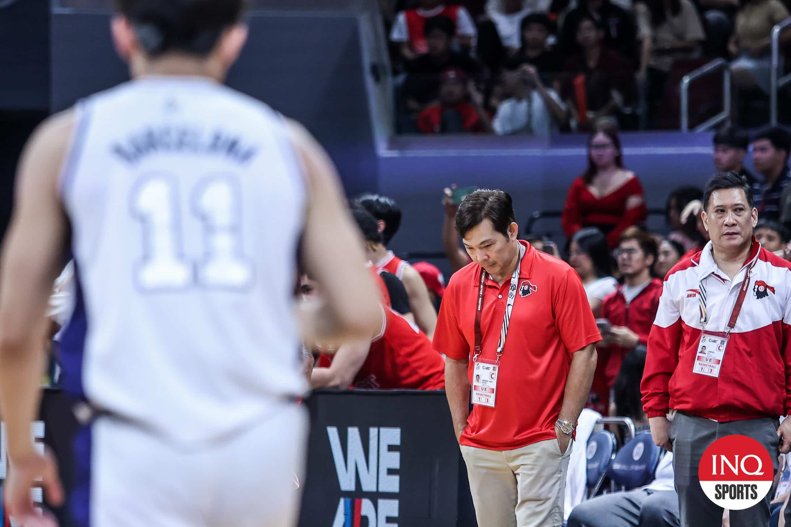 UE coach Jack Santiago UAAP Season 87