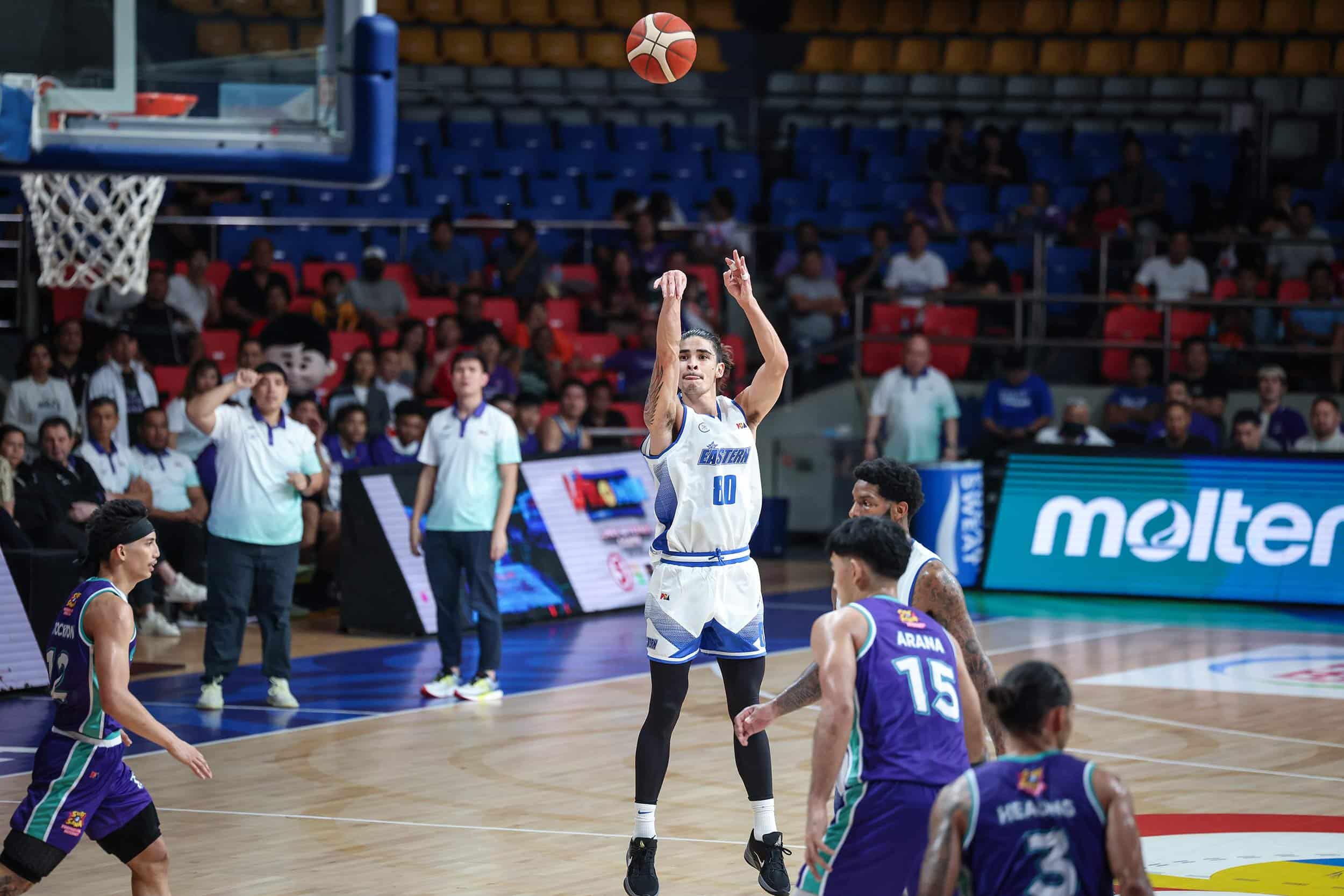 Hong Kong Eastern's Steven Guinchard during a PBA Governors' Cup game.