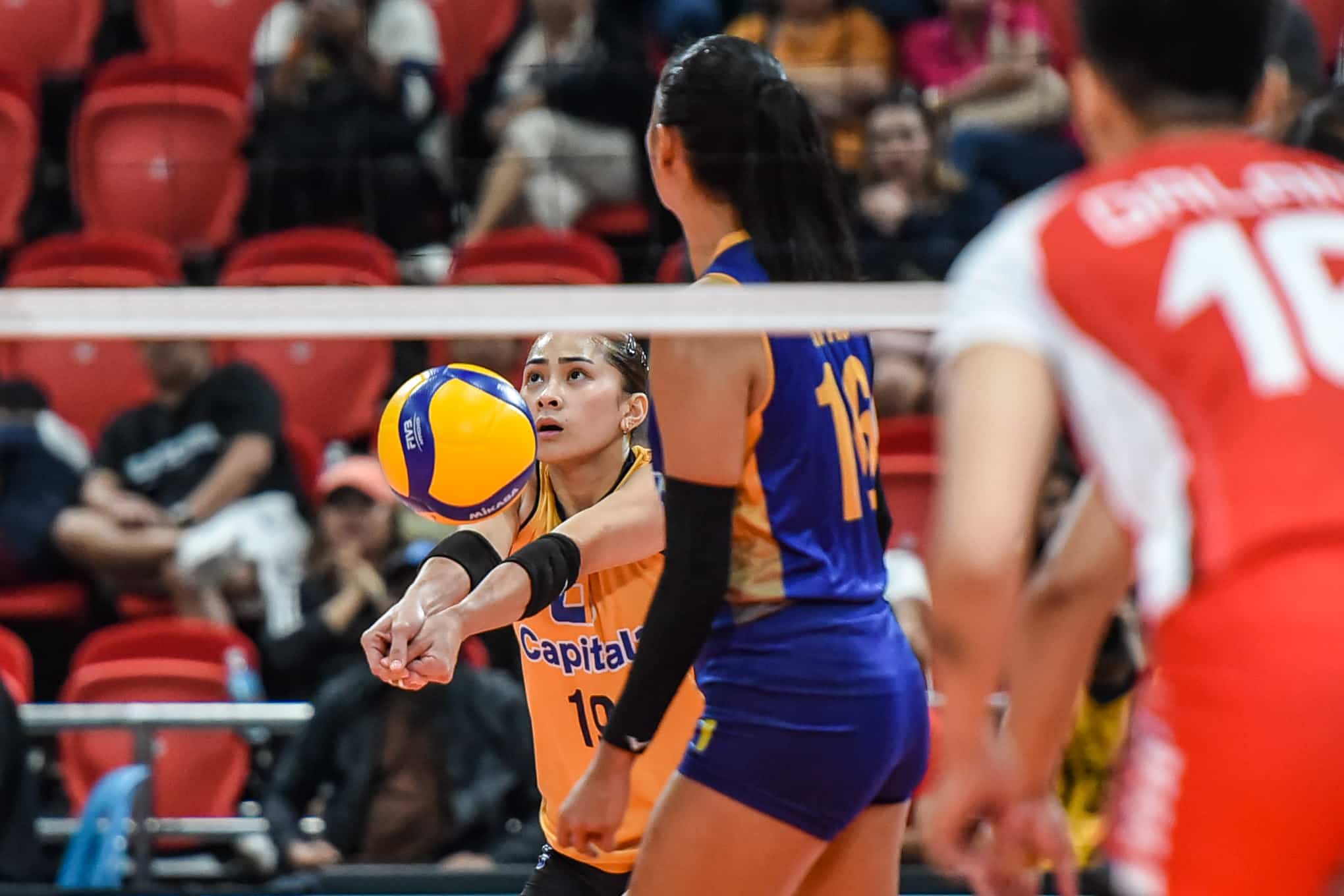 Capital1 Solar Spikers' Roma Mae Doromal in the PVL All-FIlipino Conference