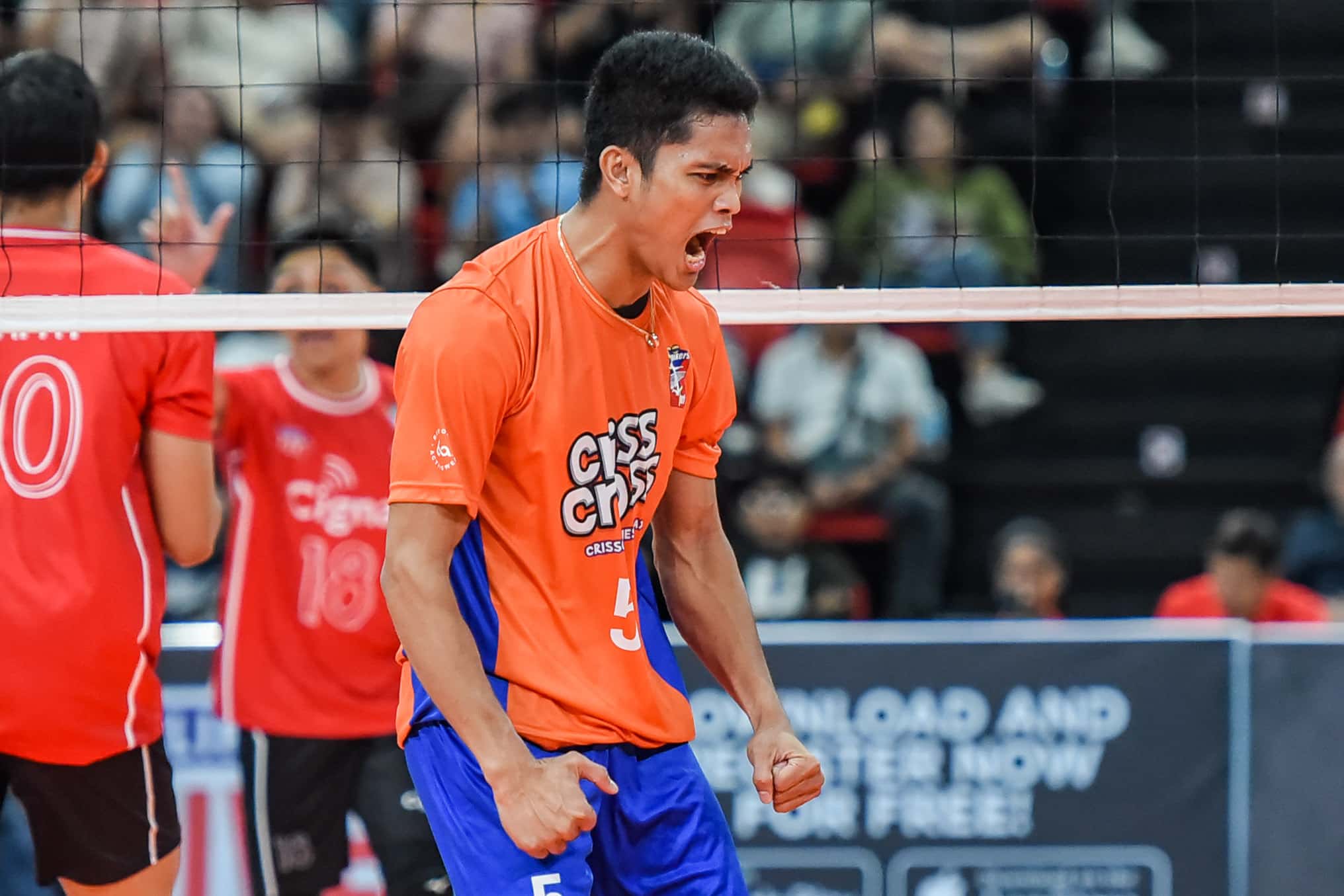 Criss Cross King Crunchers' Jude Garcia. –SPIKERS TURF