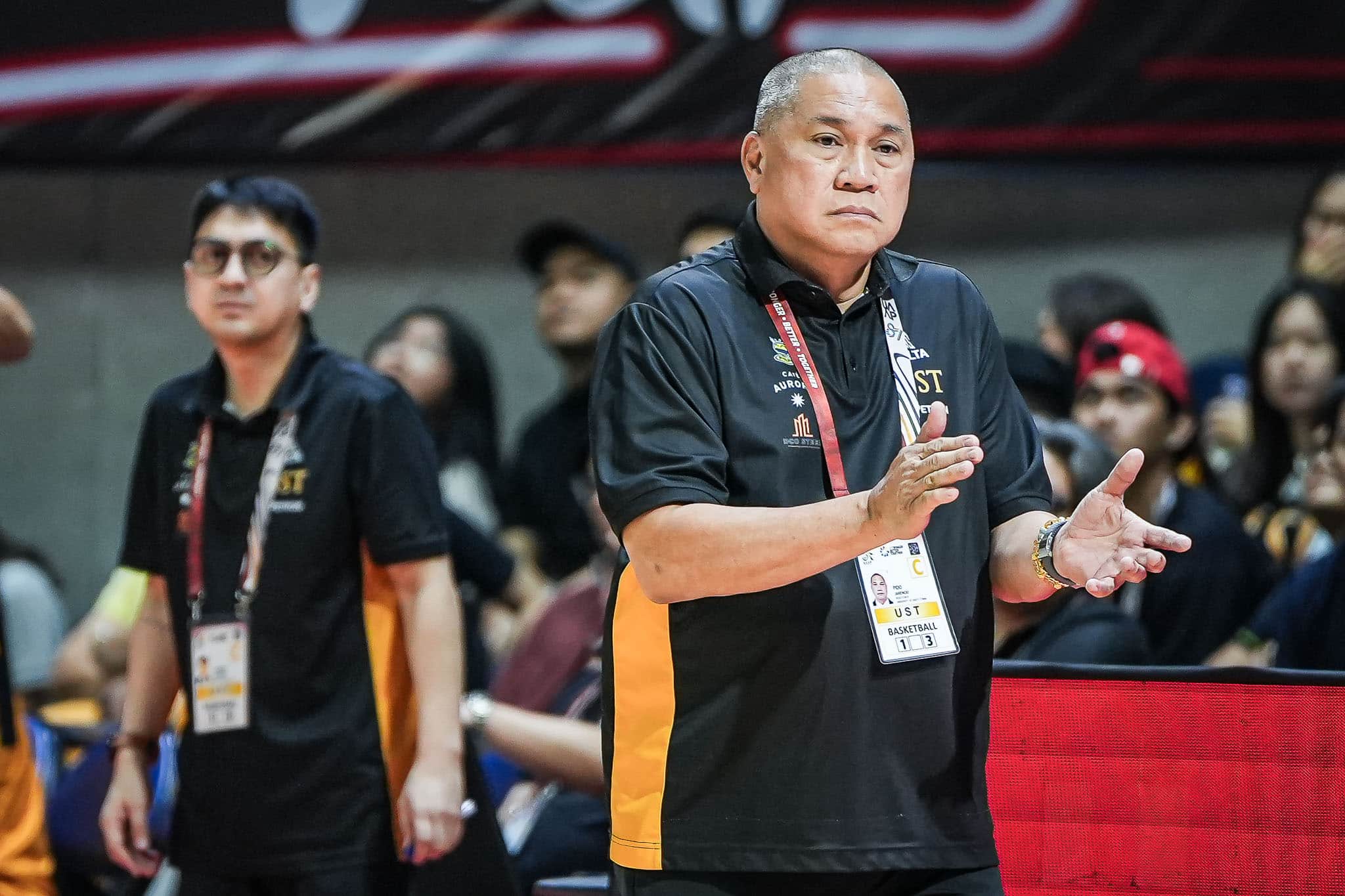 UST coach Pido Jarencio UAAP Season 87 men's basketball Final Four