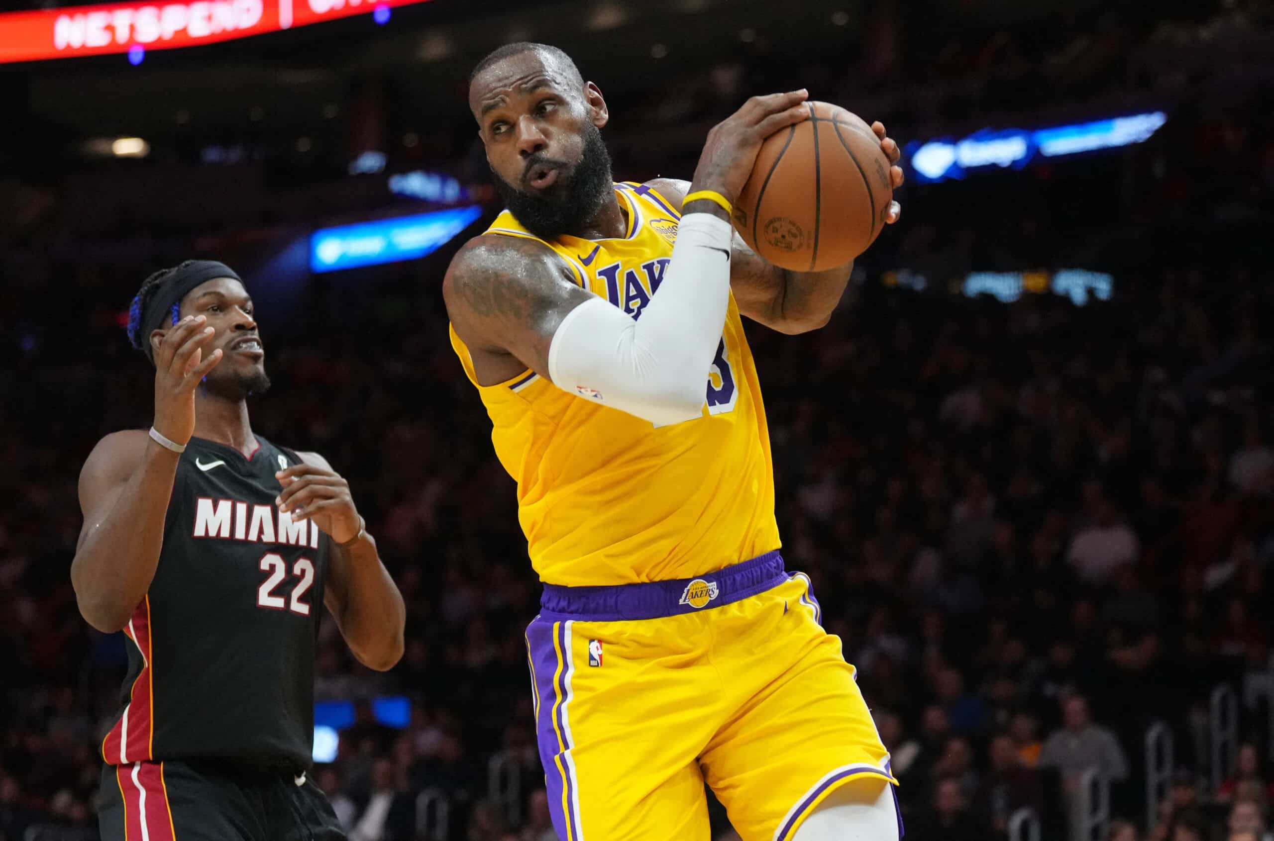 Los Angeles Lakers forward LeBron James NBA