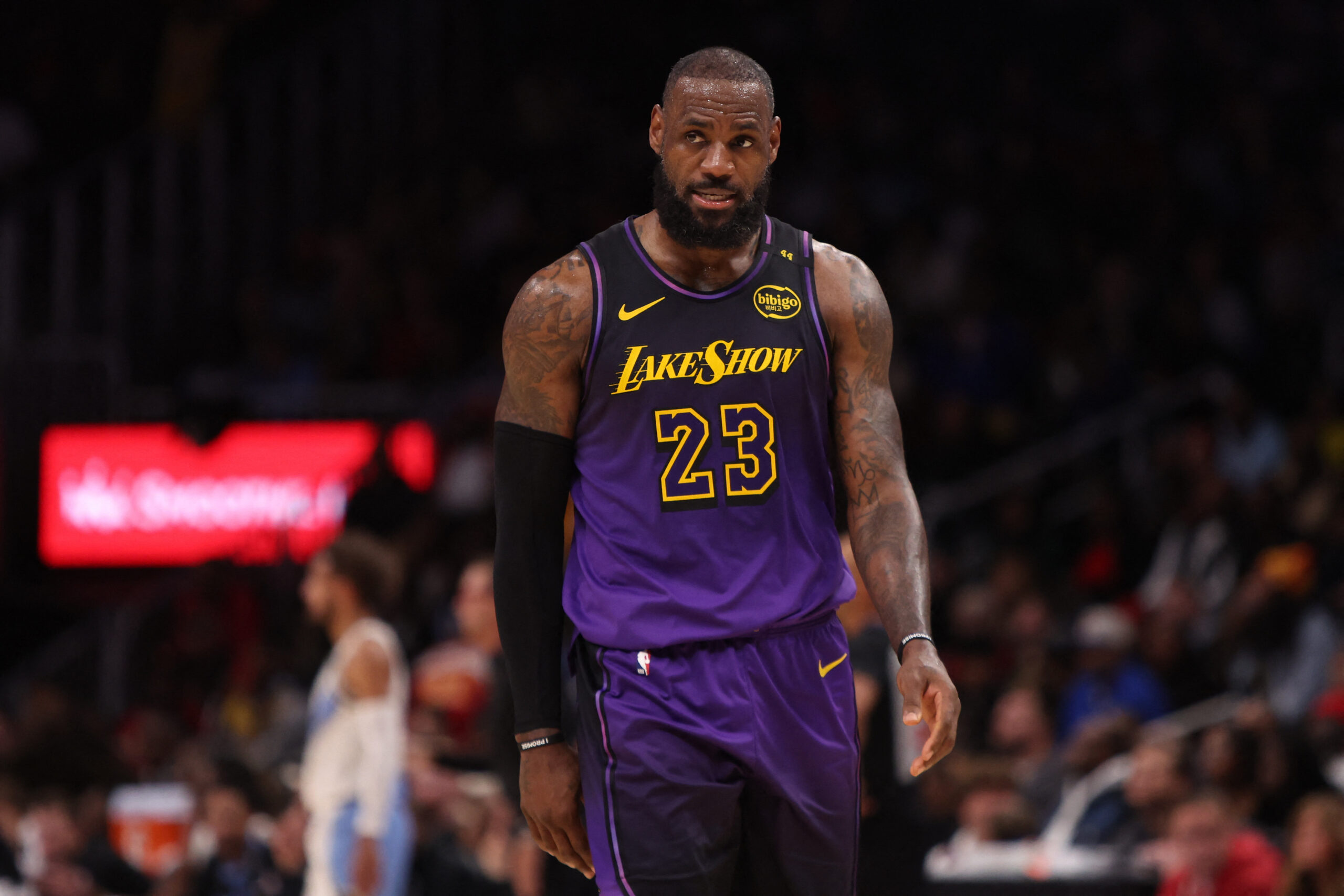  Los Angeles Lakers forward LeBron James NBA