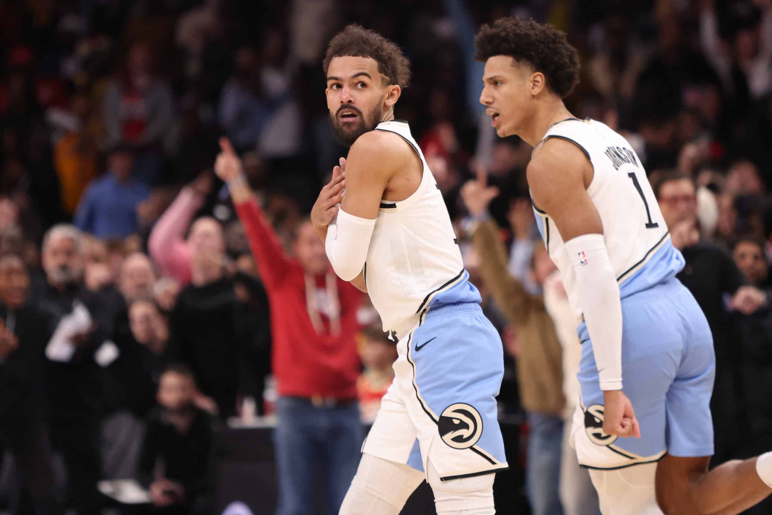 Trae Young’s late 3-pointer lifts Hawks past Lakers in OT