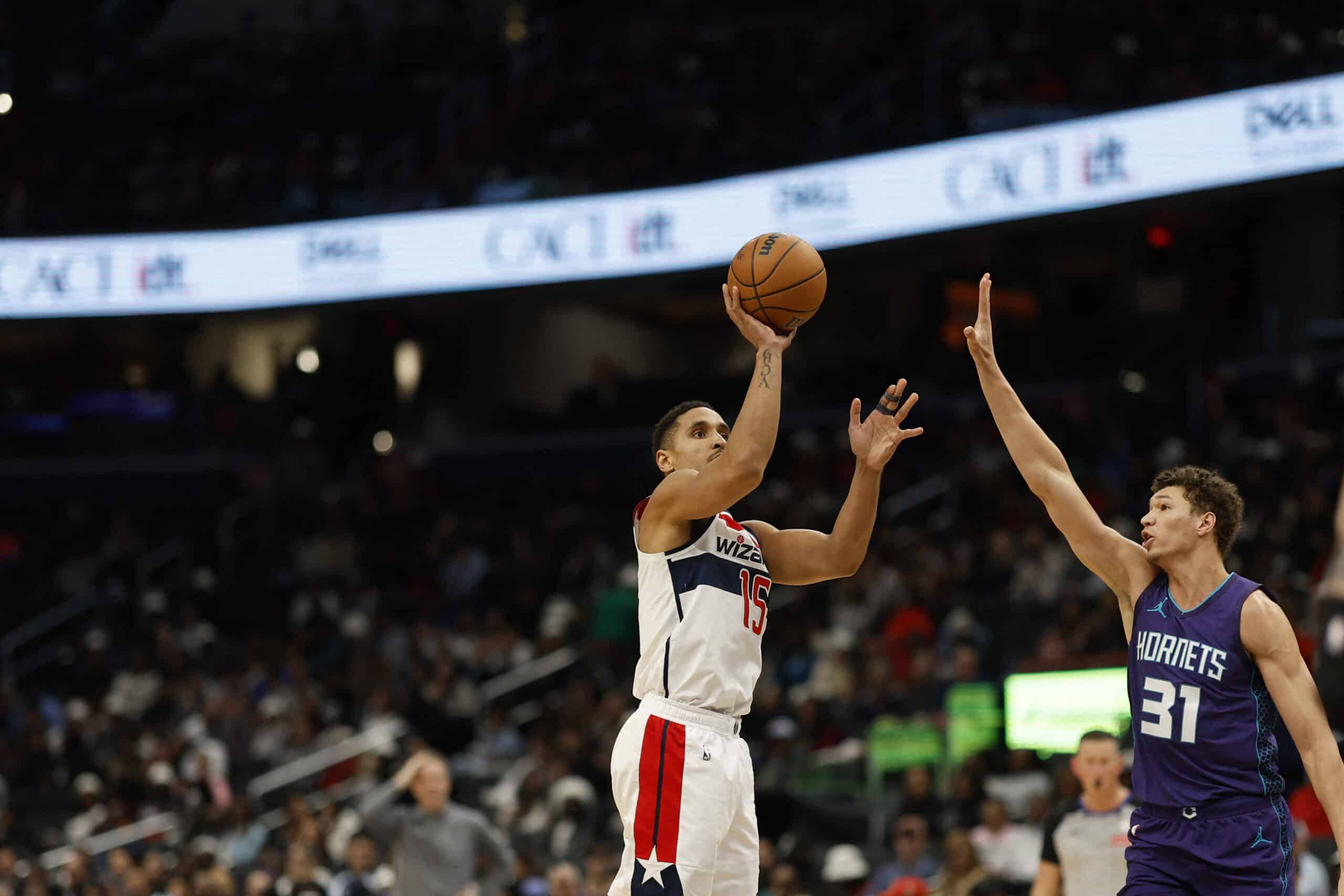 Washington Wizards guard Malcolm Brogdon NBA vs Charlotte Hornets