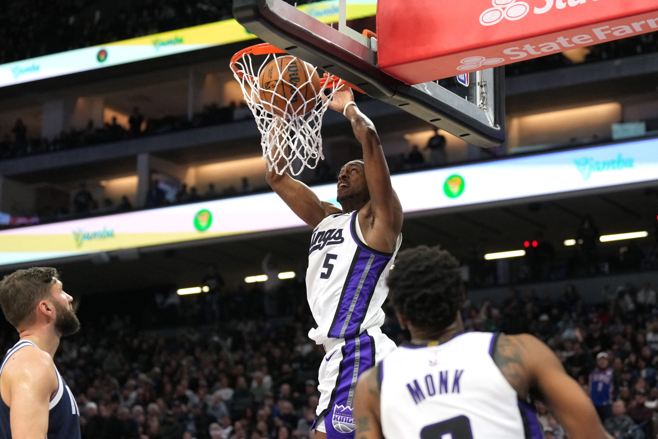 Sacramento Kings guard De'Aaron Fox Dallas Mavericks