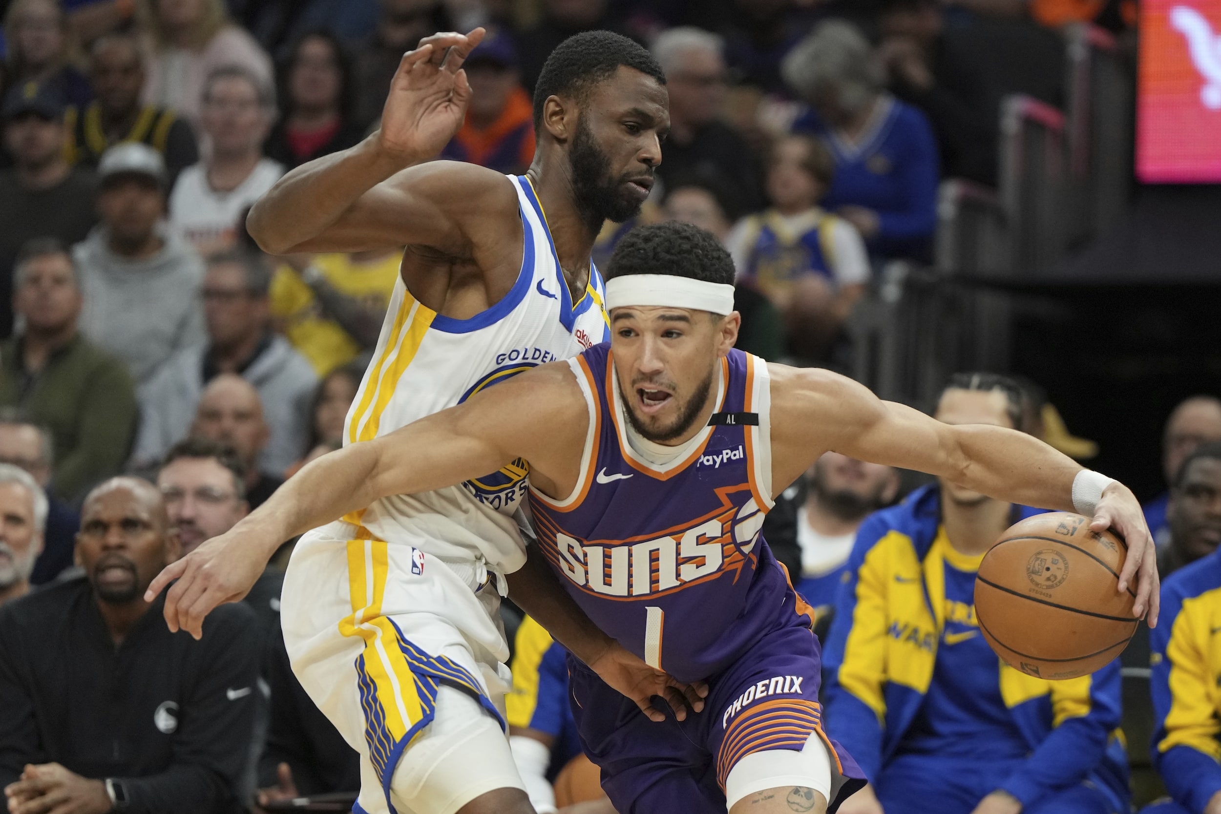 Devin Booker Phoenix Suns beat Golden State Warriors NBA