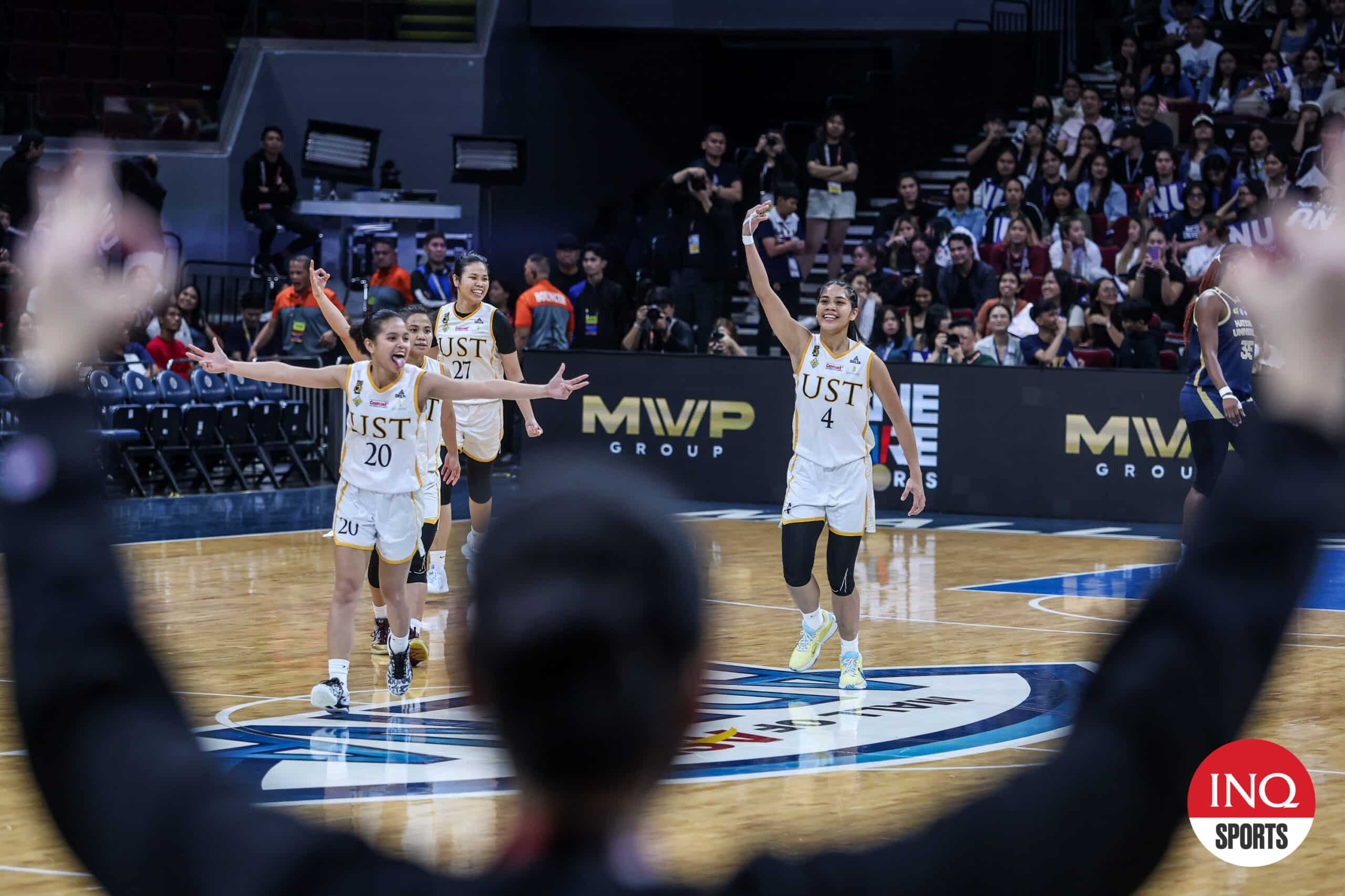 UST Tigresses fend off NU, force title decider