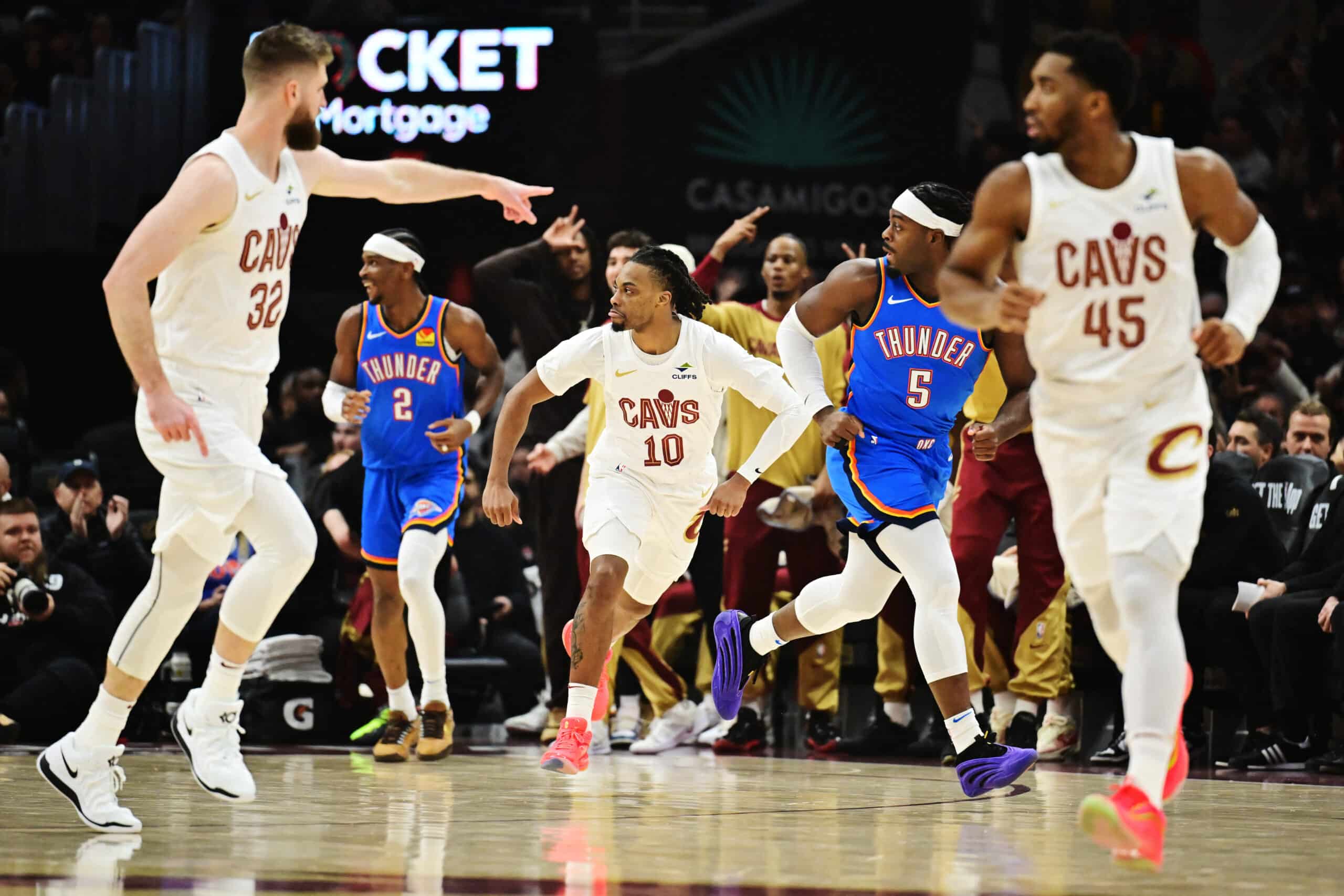 NBA: Oklahoma City Thunder at Cleveland Cavaliers