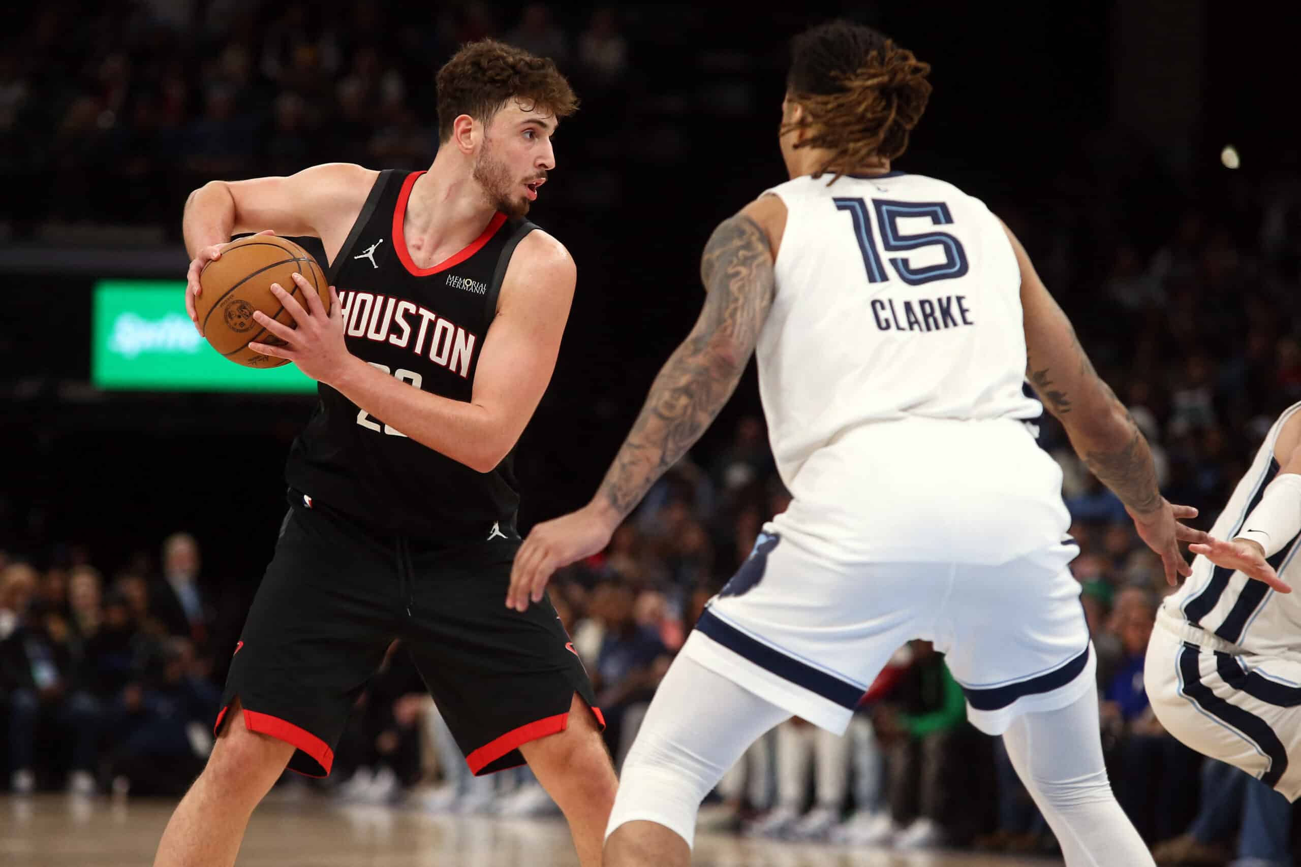 Memphis Grizzlies vs Houston Rockets NBA Alperen Sengun