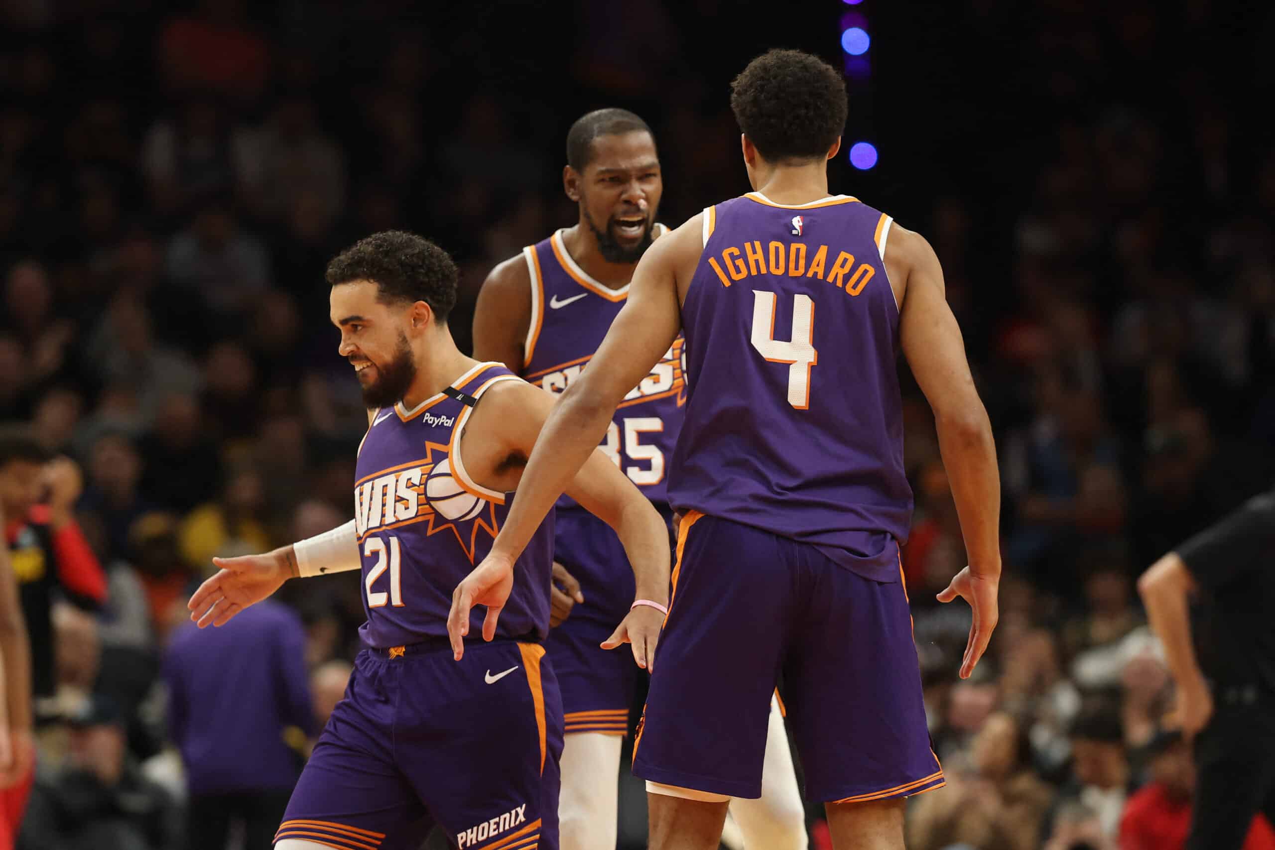 Phoenix Suns vs Philadelphia 76ers NBA  Tyus Jones Kevin Durant