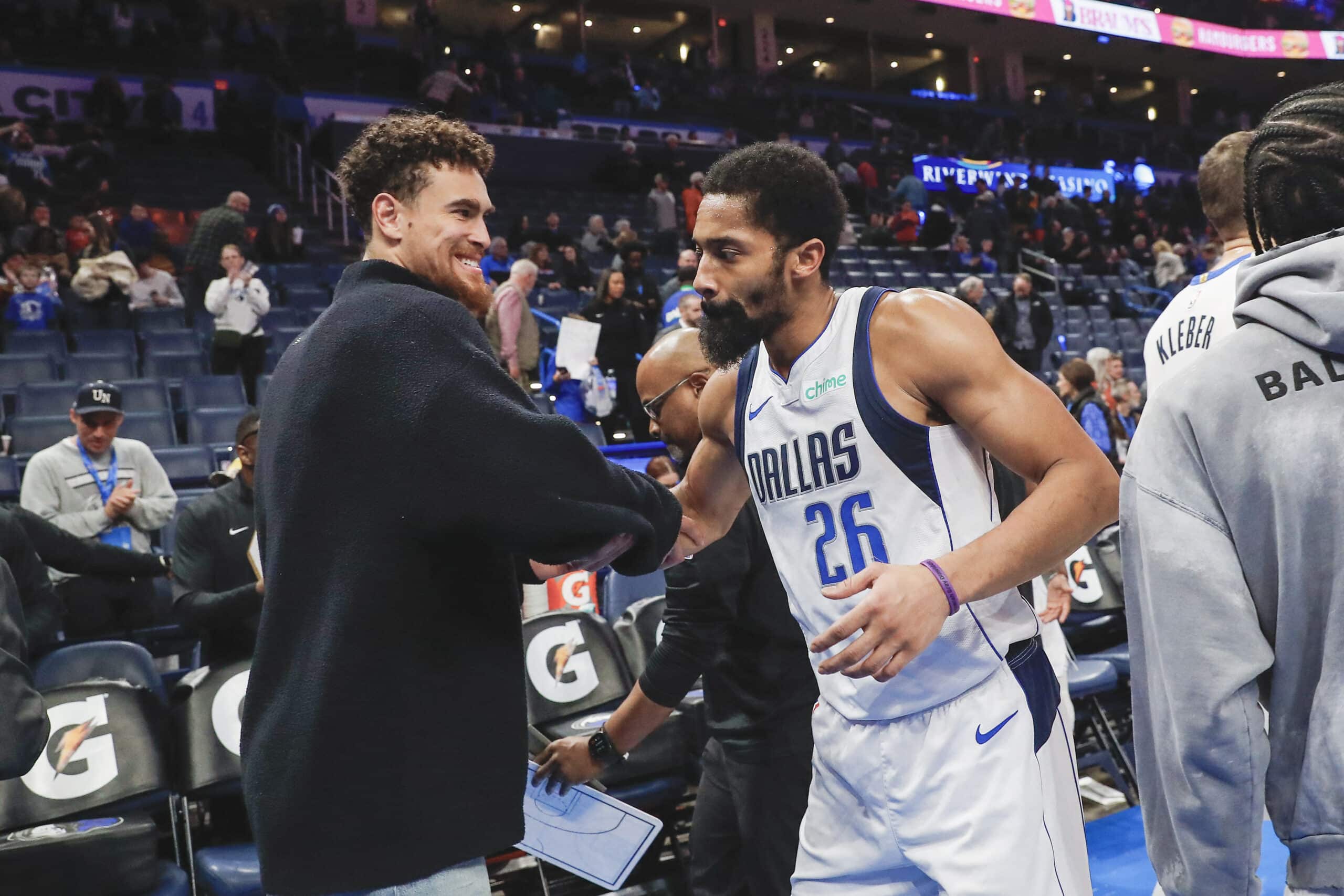 NBA Dallas Mavericks vs.Oklahoma City Thunder Spencer Dinwiddie