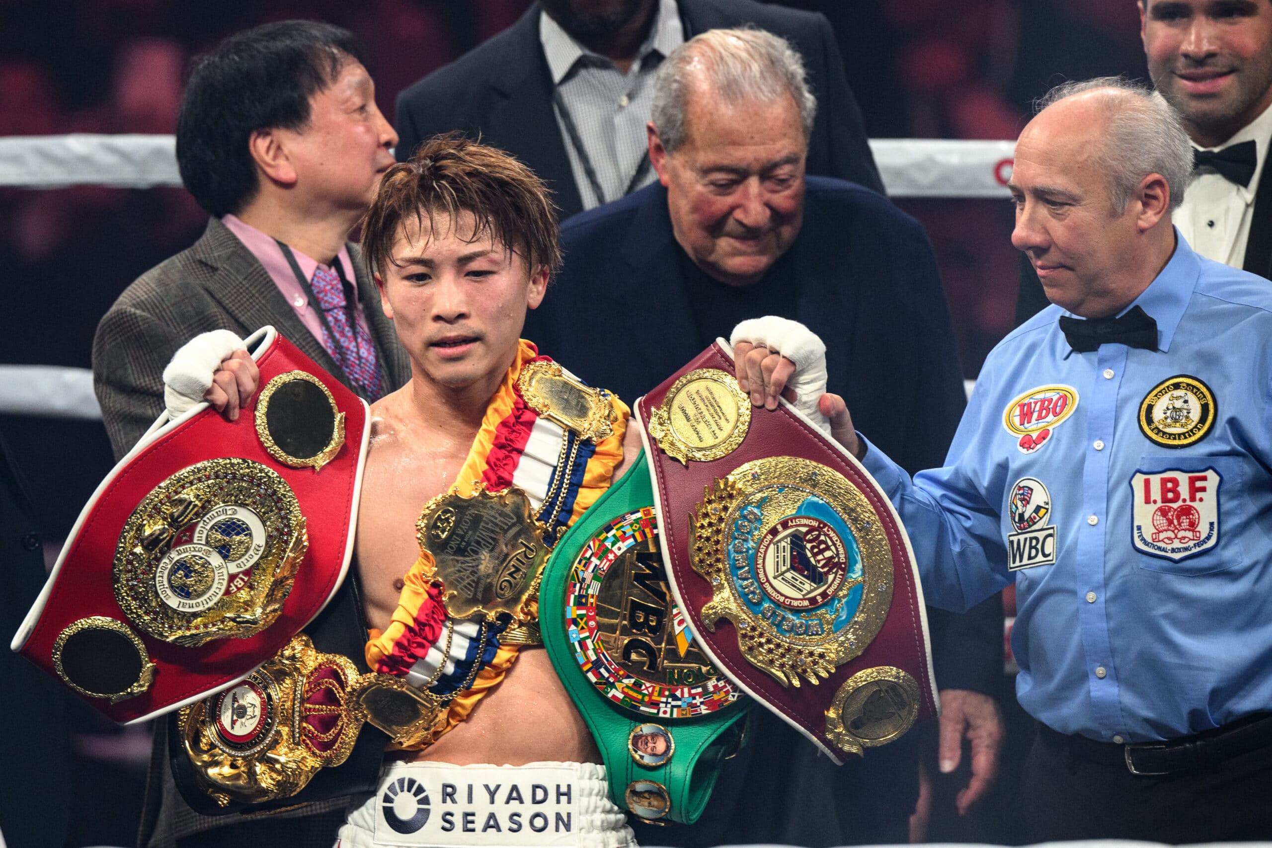 Naoya Inoue boxing Kim Ye-joon Shohei Ohtani Bob Arum