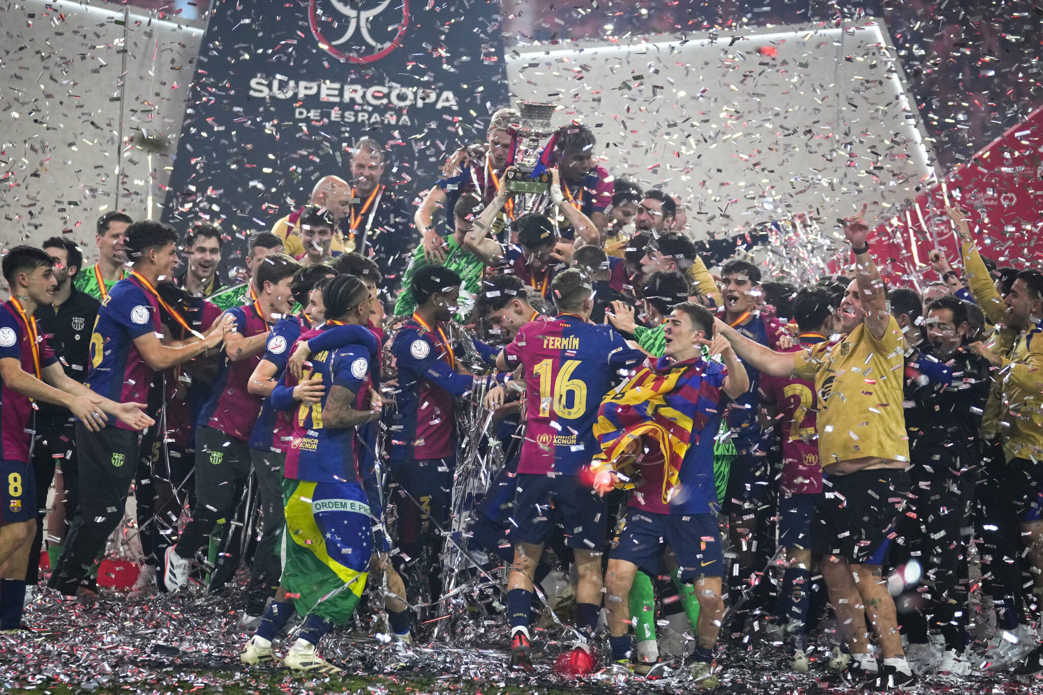 Barcelona routs Real Madrid again to win Spanish Super Cup final