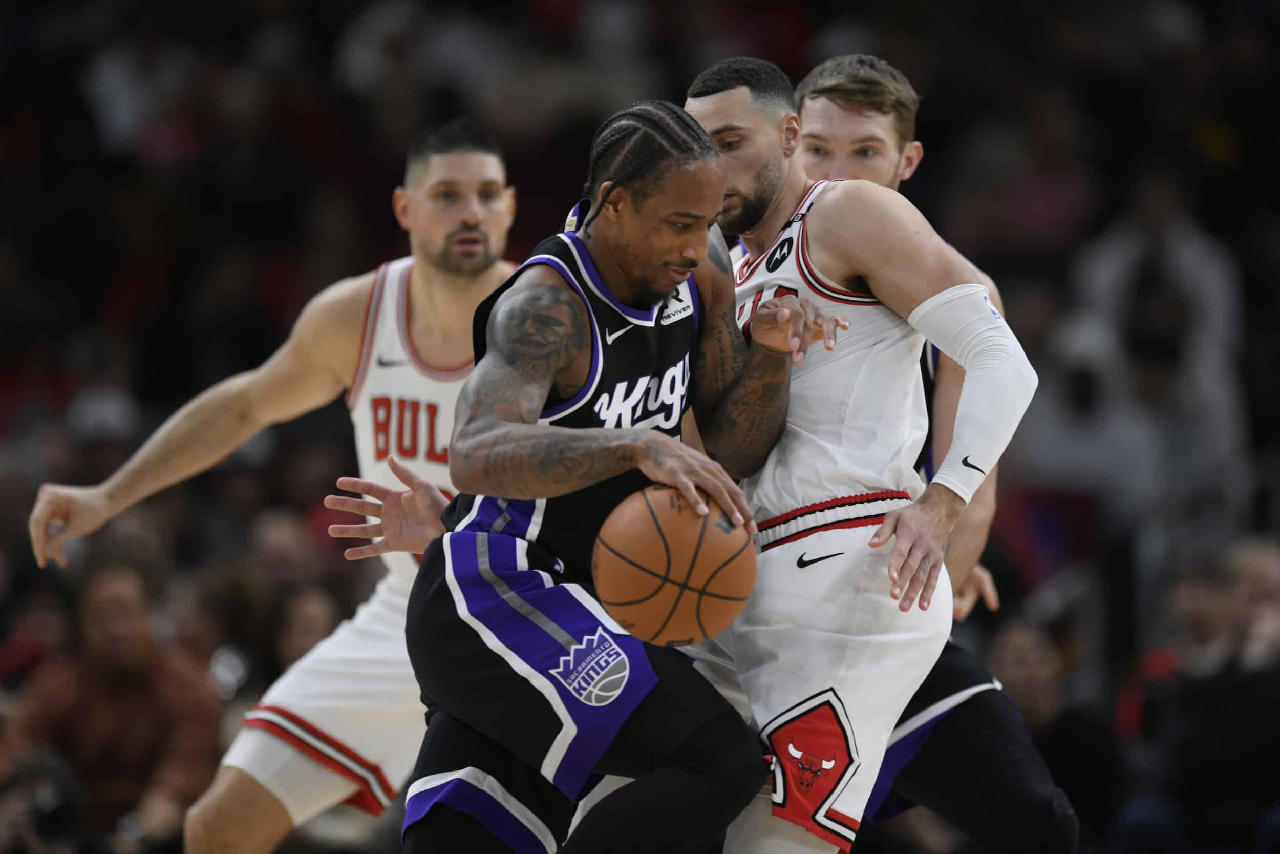 DeMar DeRozan NBA Sacramento Kings venceu Chicago Bulls