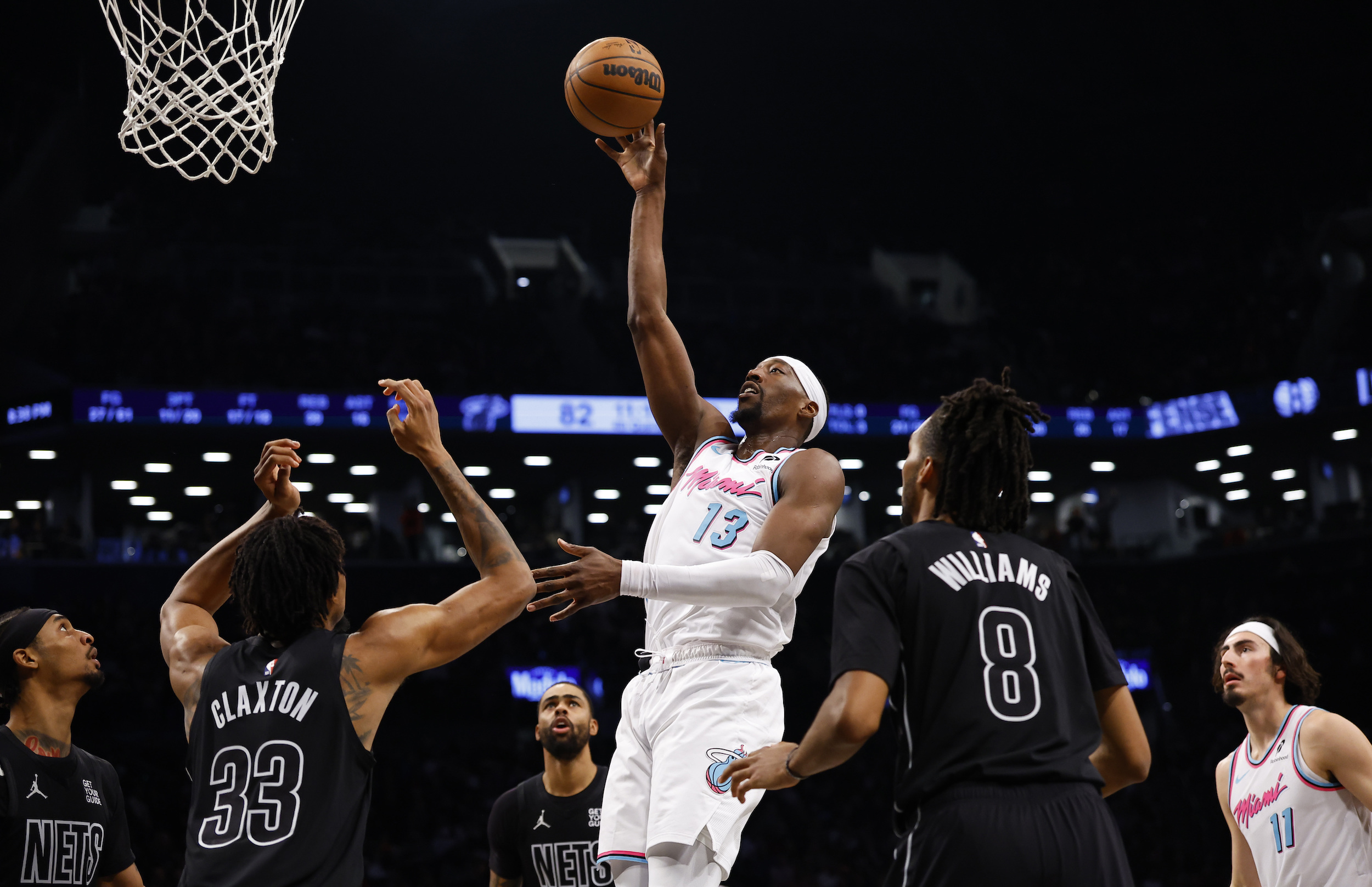 Bam Adebayo perdeu para a NBA líquida