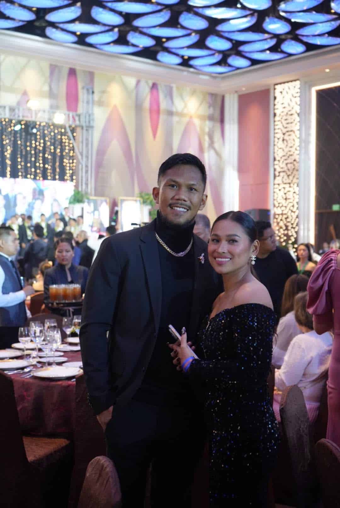 Eumir Marcial at ang kanyang asawang si Prinsesa.