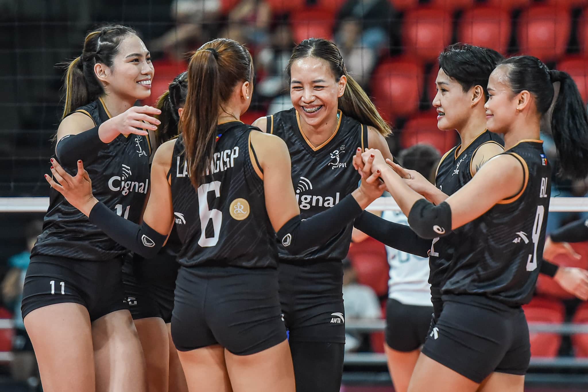 Cignal HD Spikers during a PVL All-Filipino Conference game