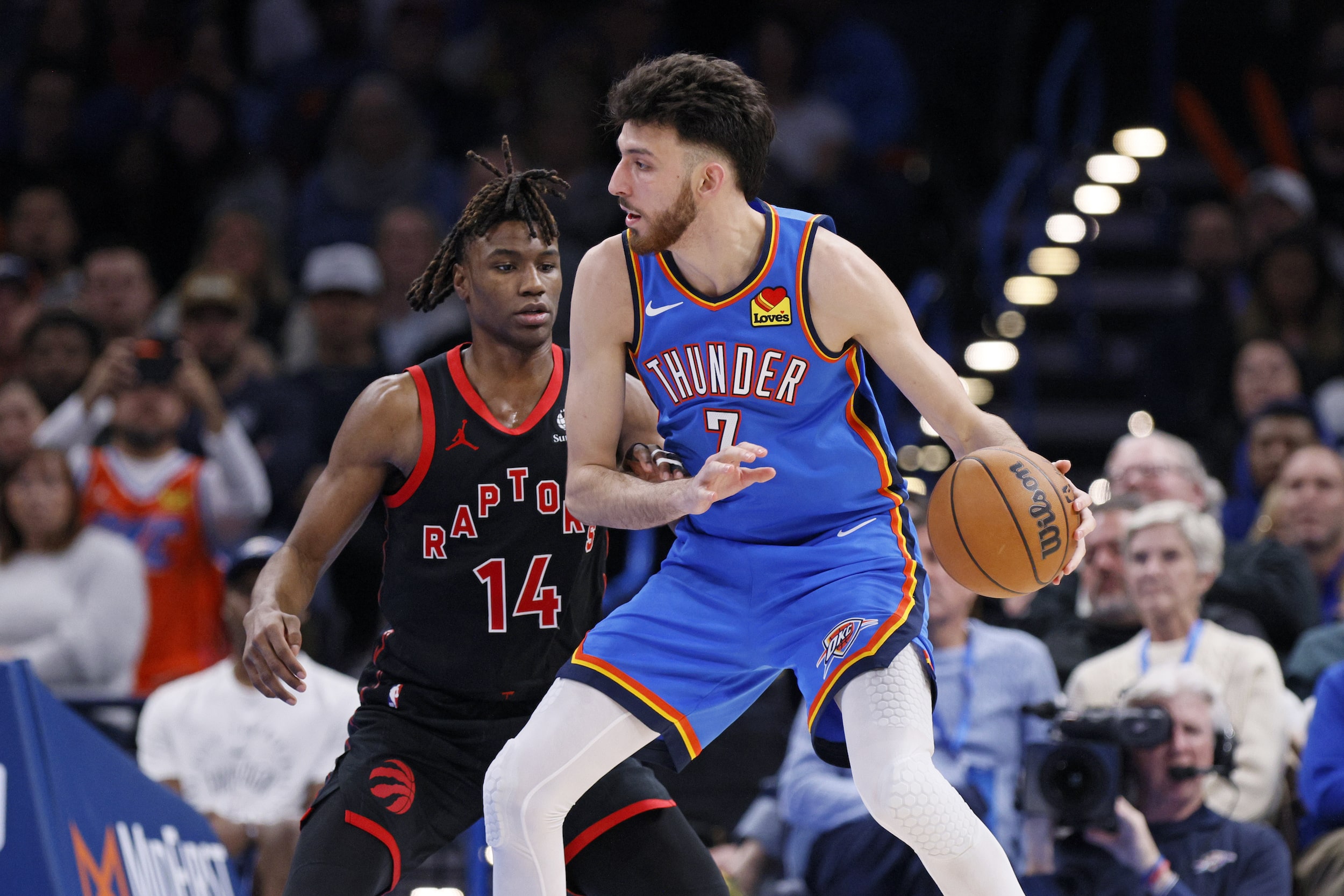 Chet Holmgren regresa, Thunder venció a Raptors NBA