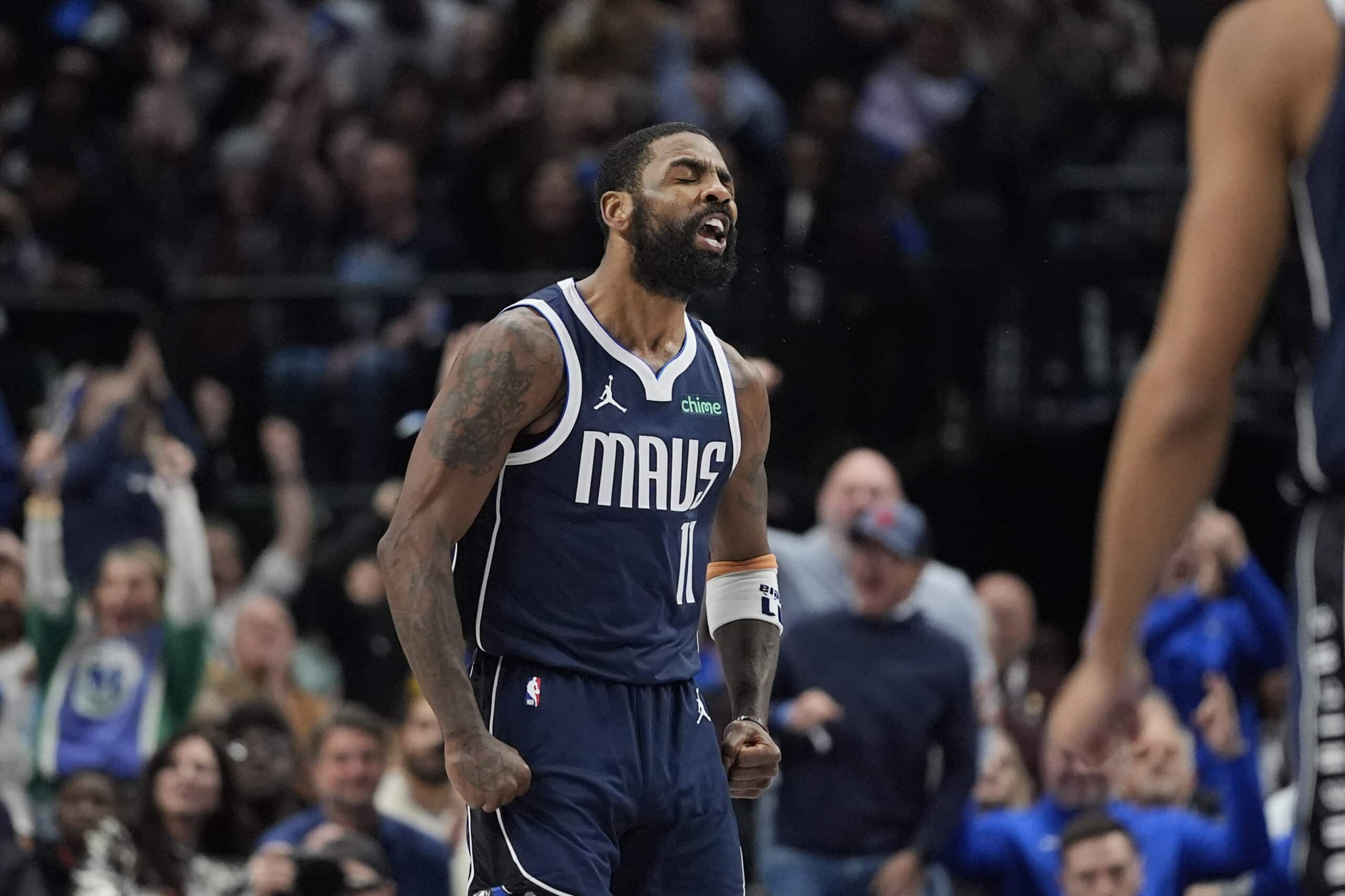 Dallas Mavericks contra Golden State Warriors NBA Kyrie Irving