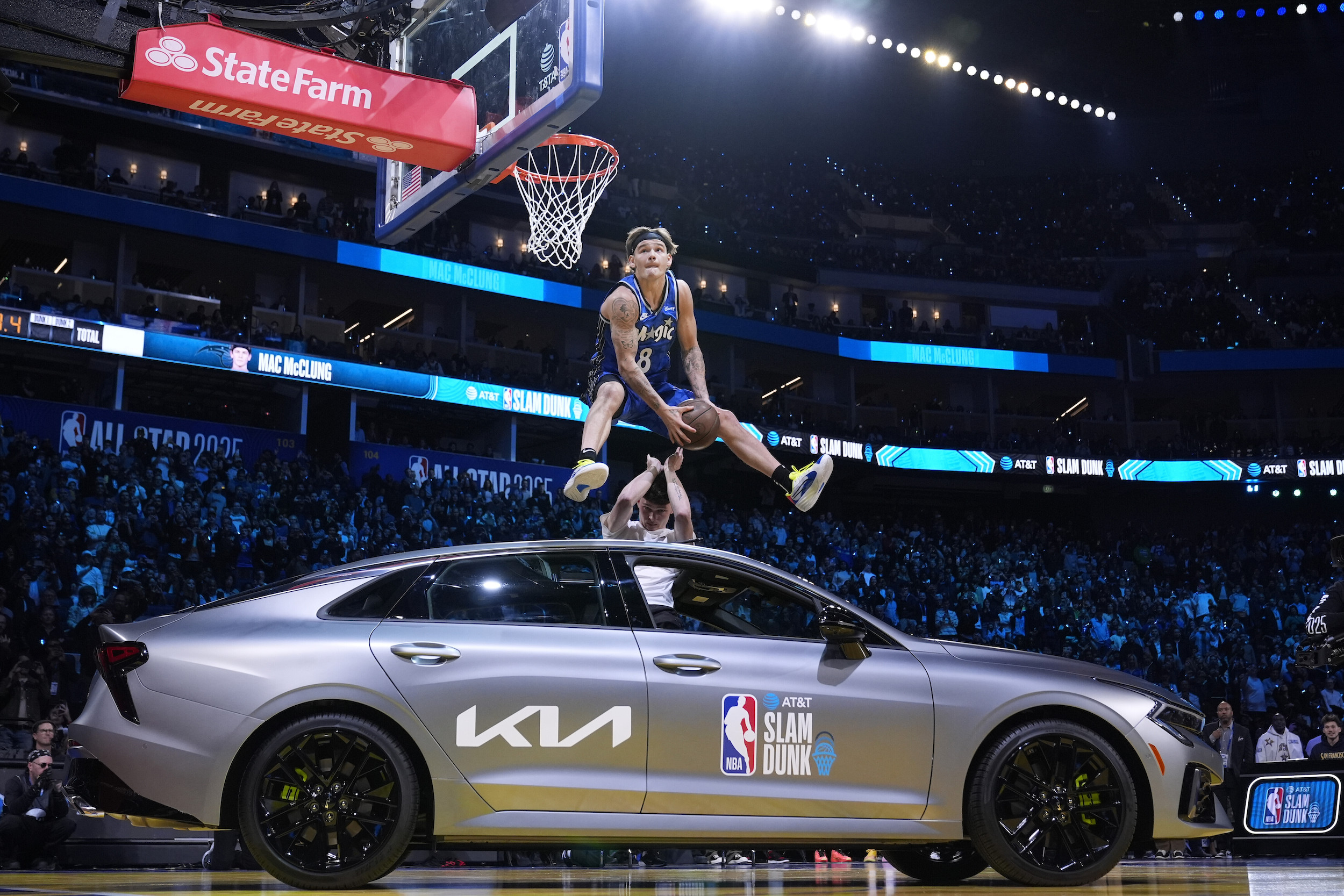 NBA All-Star: Mac McClung pulls off first dunk contest three-peat