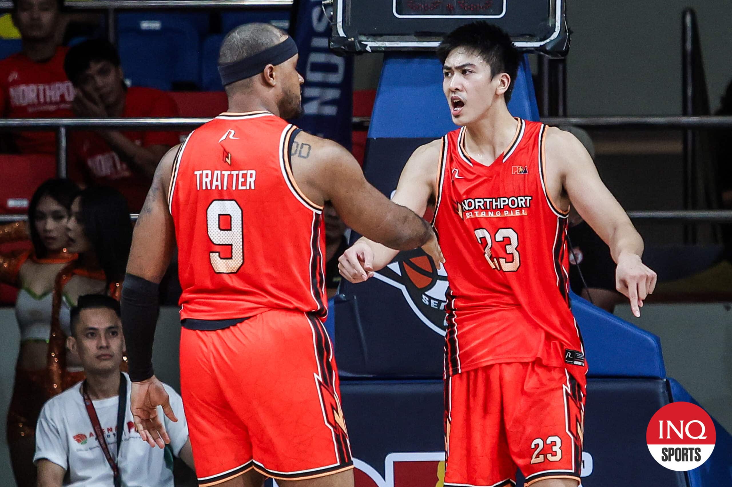 NorthPort Batang Pier's William Navarro during a PBA Commissioner's Cup 2025.