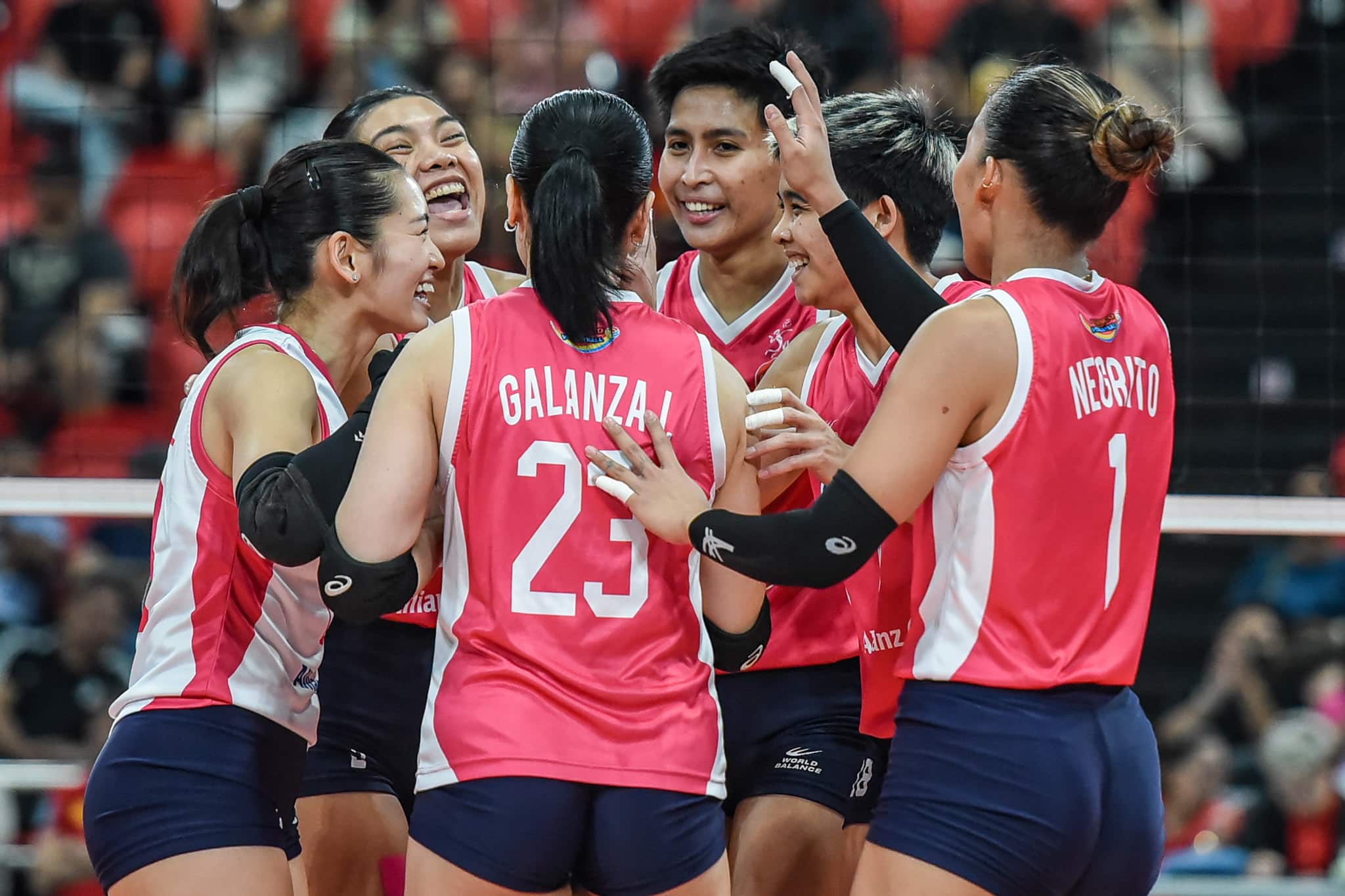 Creamline Cool Smashers in the All-Filino PVL conference.