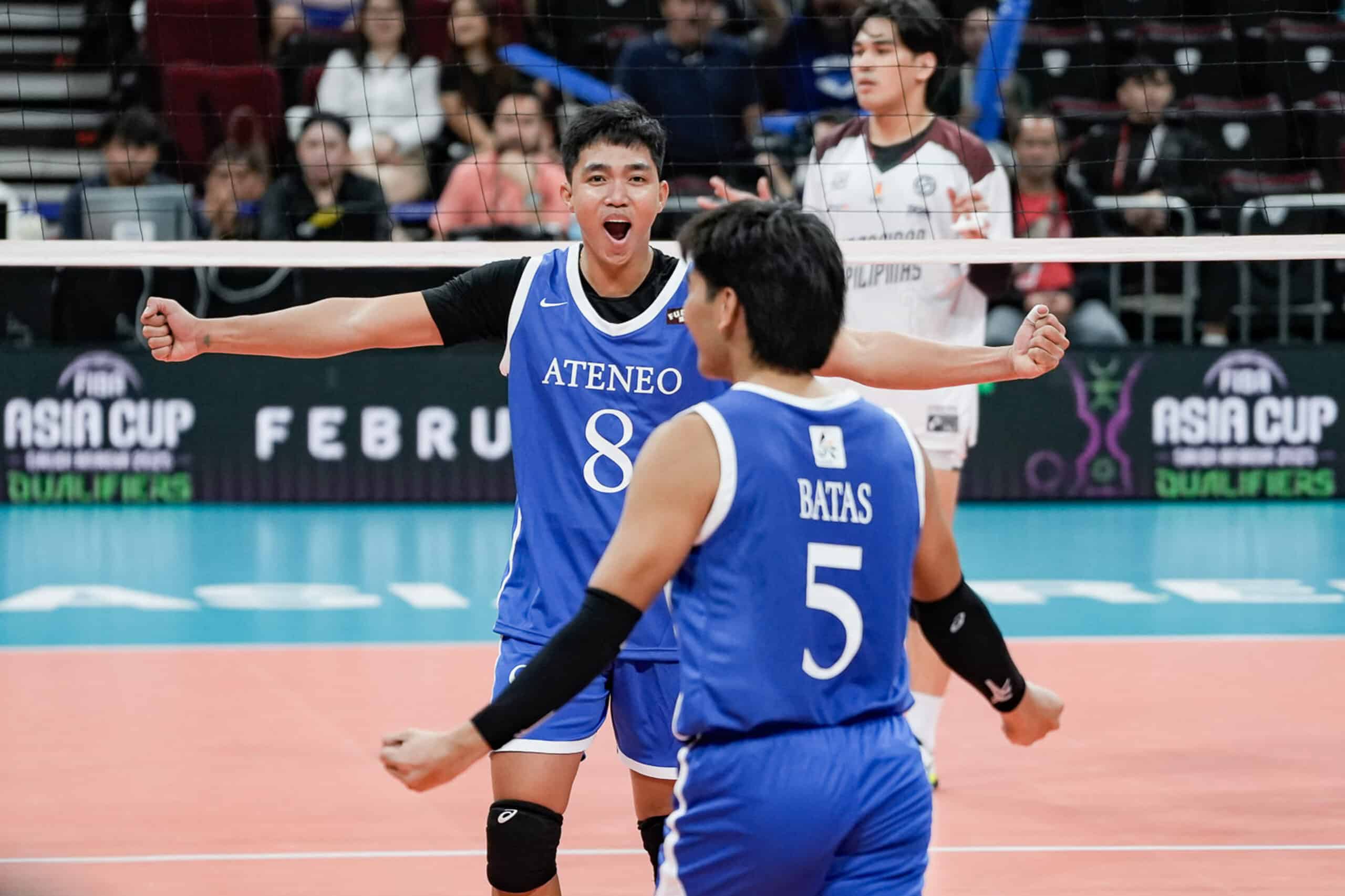 AMIL PACINIO UAAP da Universidade de Blue Eagles 87 Vôlei masculino