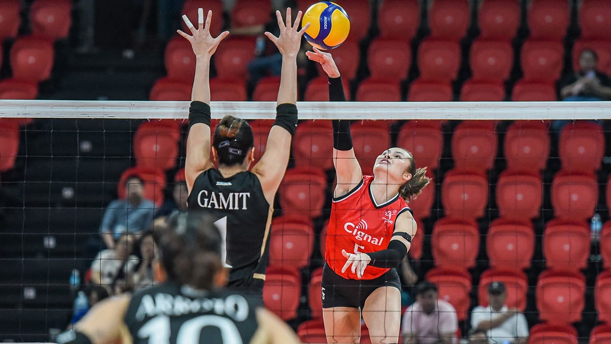 Vanie Gandler is among Cignal’s scoring threats. —PVL IMAGES