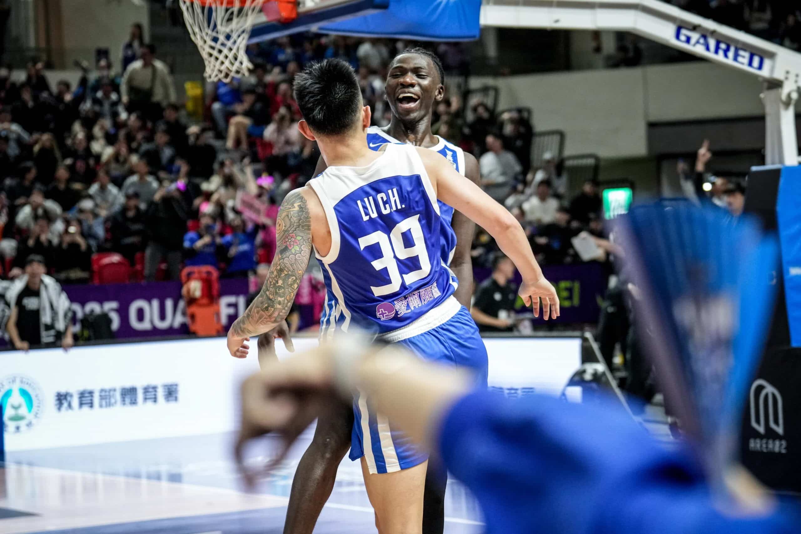 2025年のFIBAアジアカップ予選中の中国の台北のモハンマドアルバチルガディアガ。