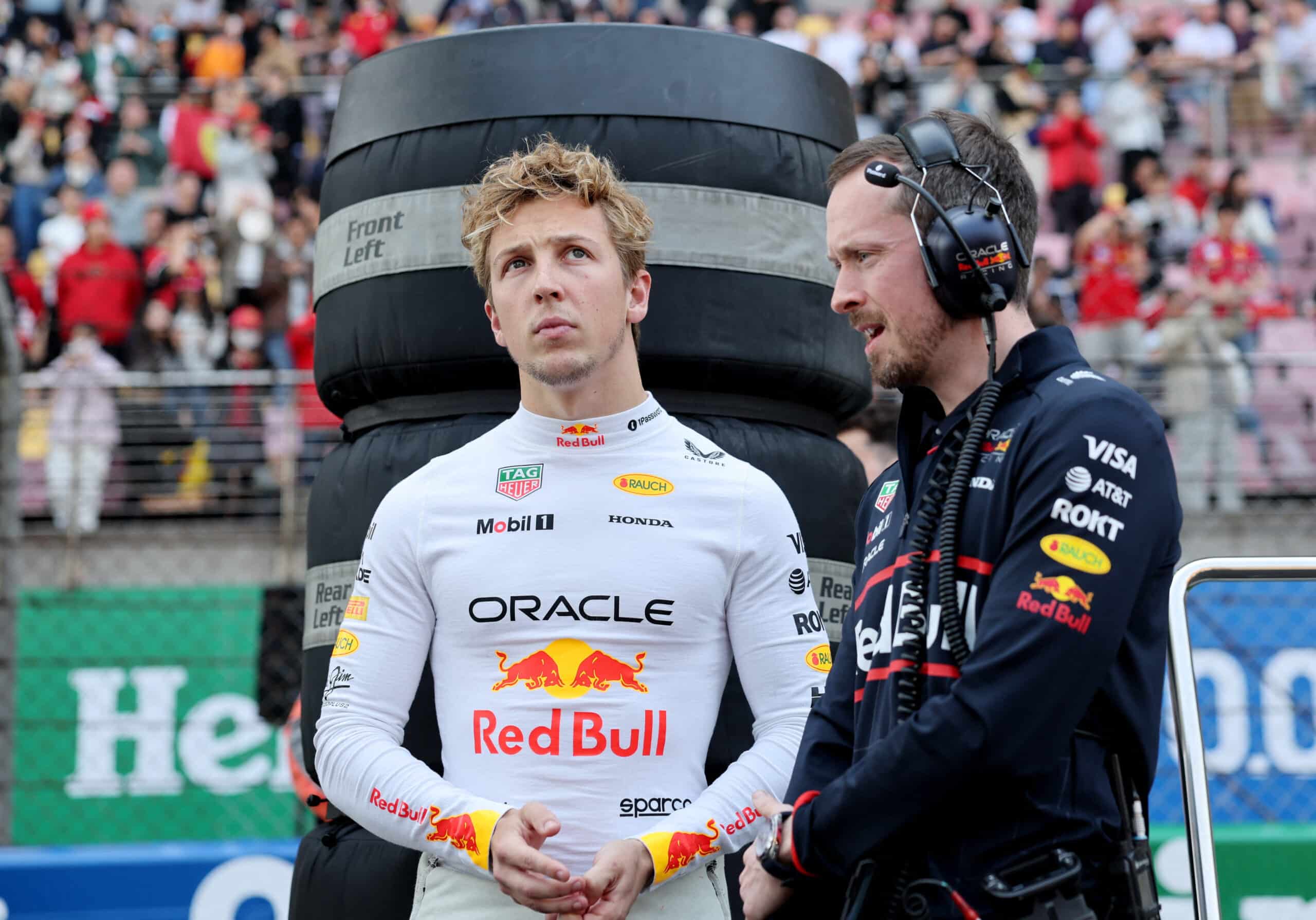 Liam Lawson Red Bull Racing Formula One F1 Yuki Tsunoda Racing Bulls