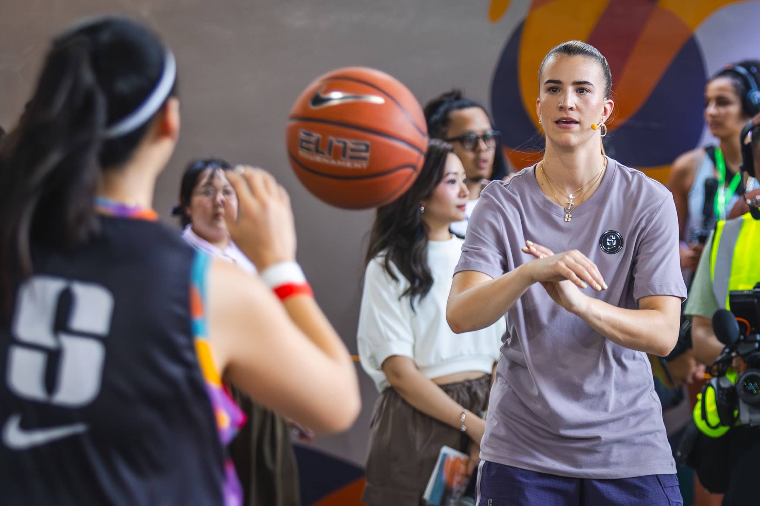 Sabrina Ionescu Manila tour