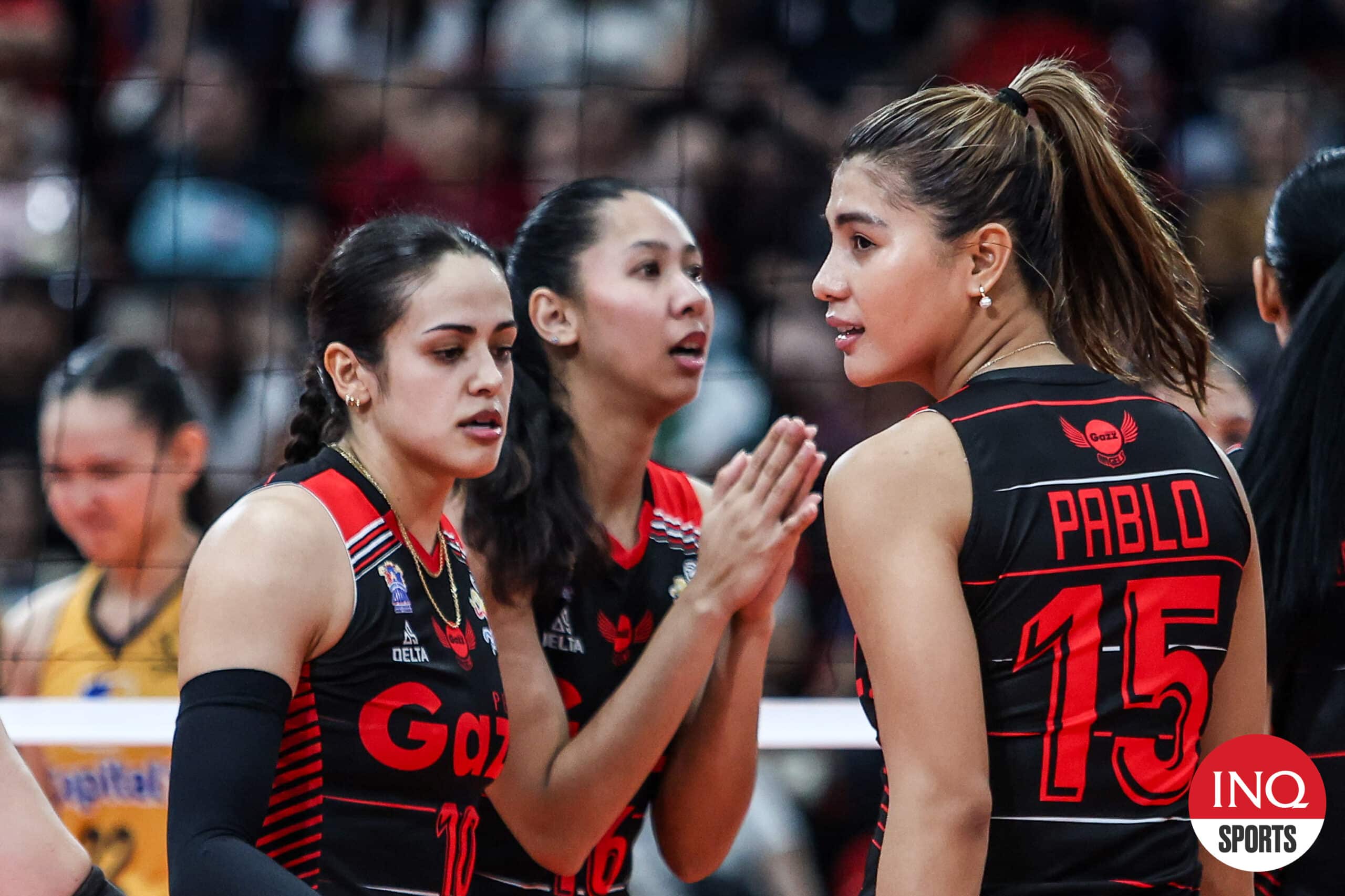 Myla Pablo y Brooke Van Sickle Lead Petro Gazz Angels contra Capital1 Solar Spikers en la ronda de calificación de PVL All-Filipino