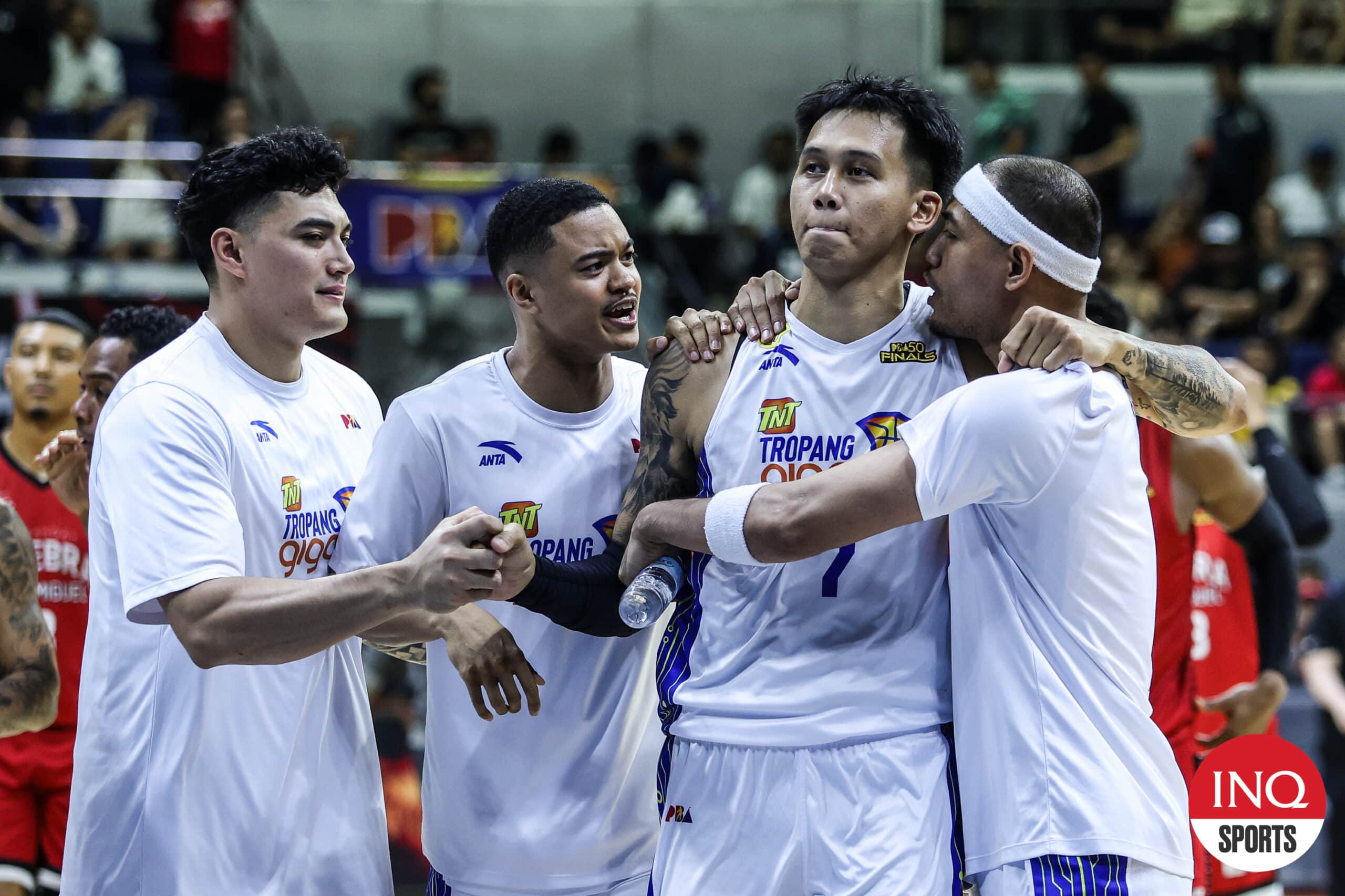 TNT Tropang Giga big man Poy Erram during Game 6 of the PBA Commissioner's Cup Finals against Barangay Ginebra Gin Kings