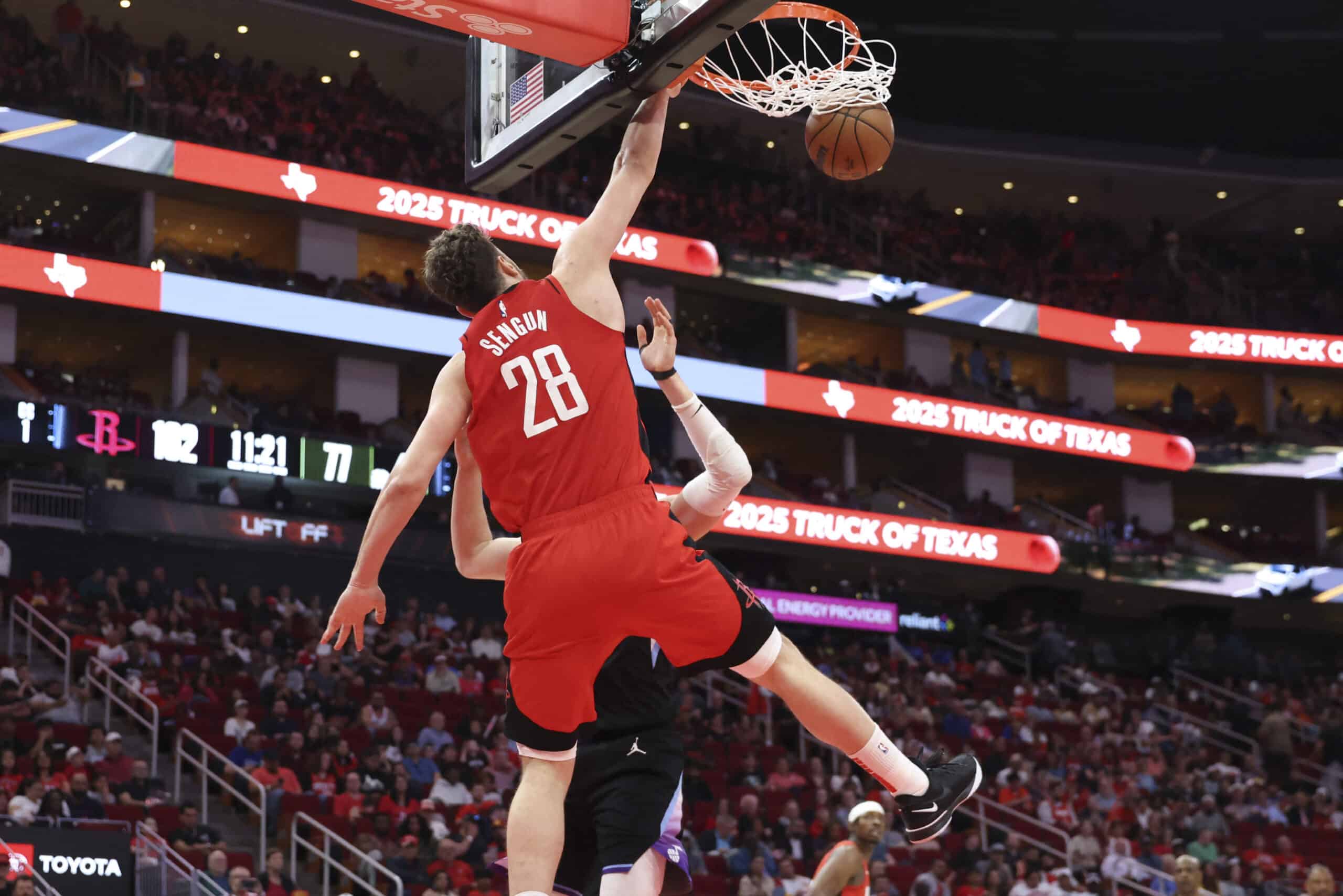 NBA: Utah Jazz at Houston Rockets Alperen Sengun