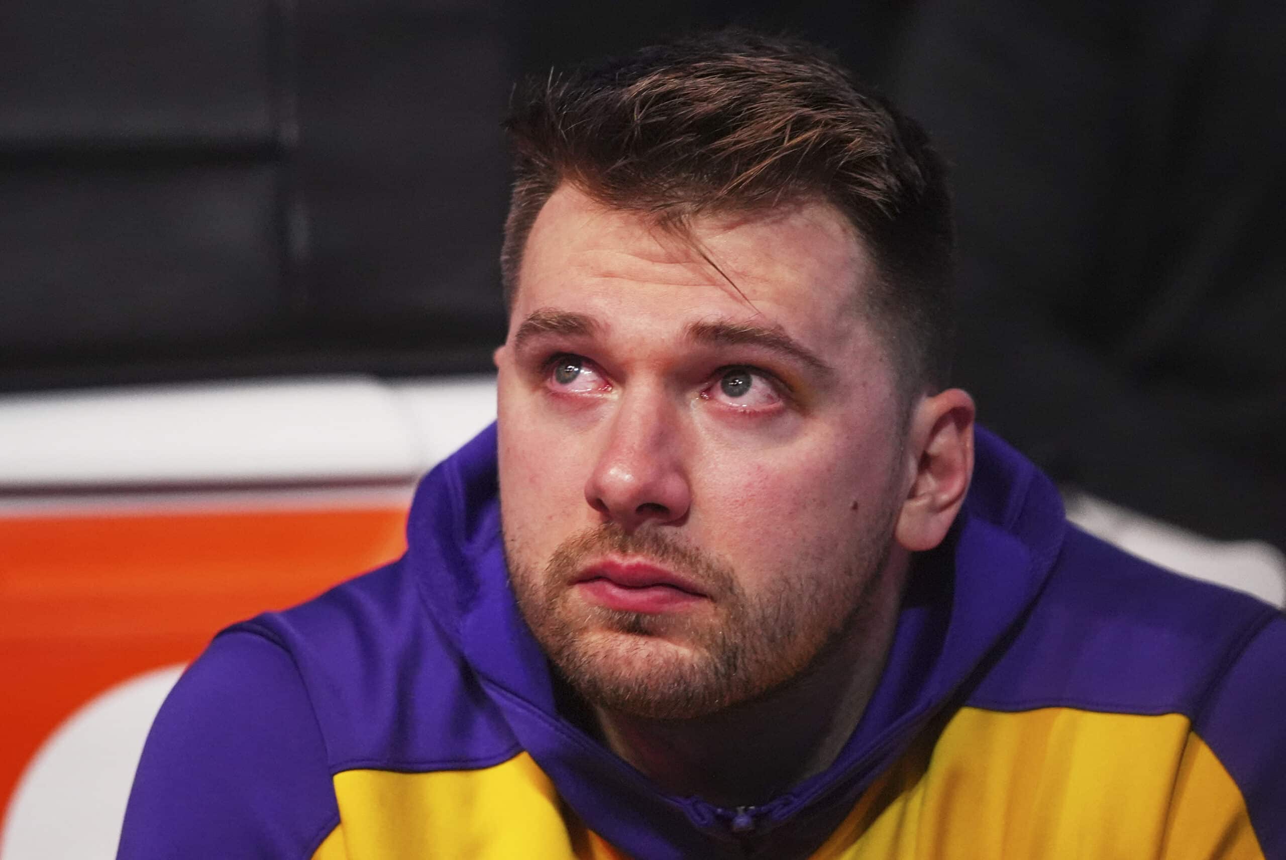 Los Angeles Lakers' Luka Doncic Dallas Mavericks NBA return